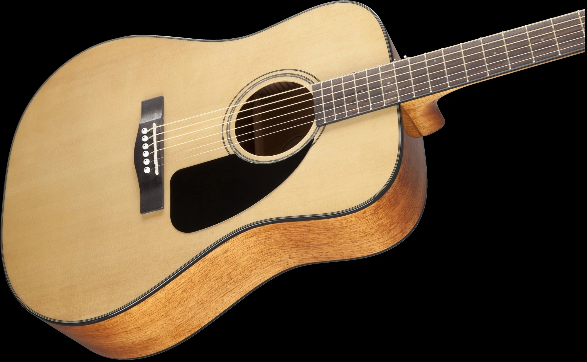 Fender CD-60 Dreadnought V3 Natural With Case - Image 5
