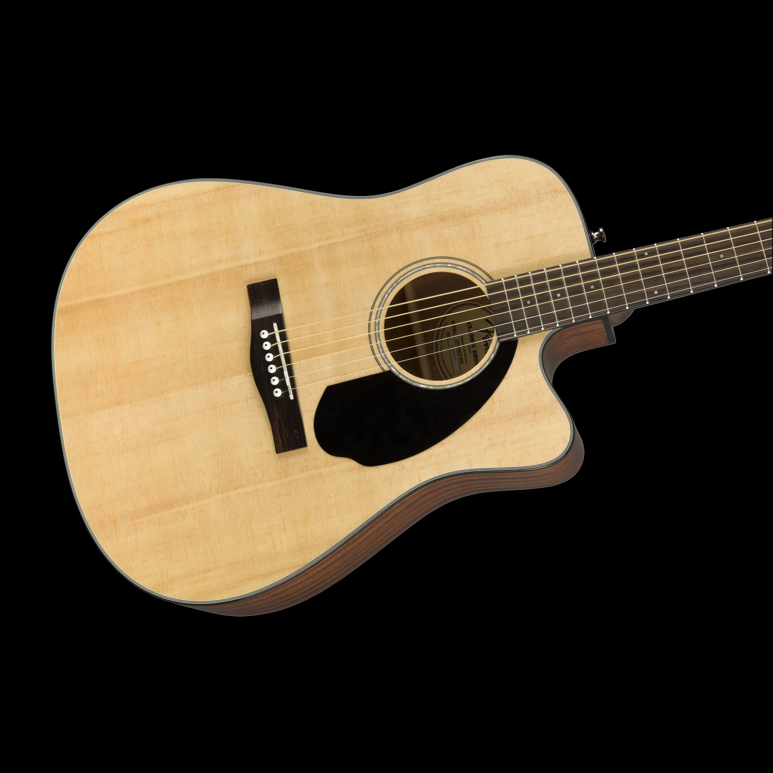 Fender CD-60SCE Dreadnought Natural - Image 4