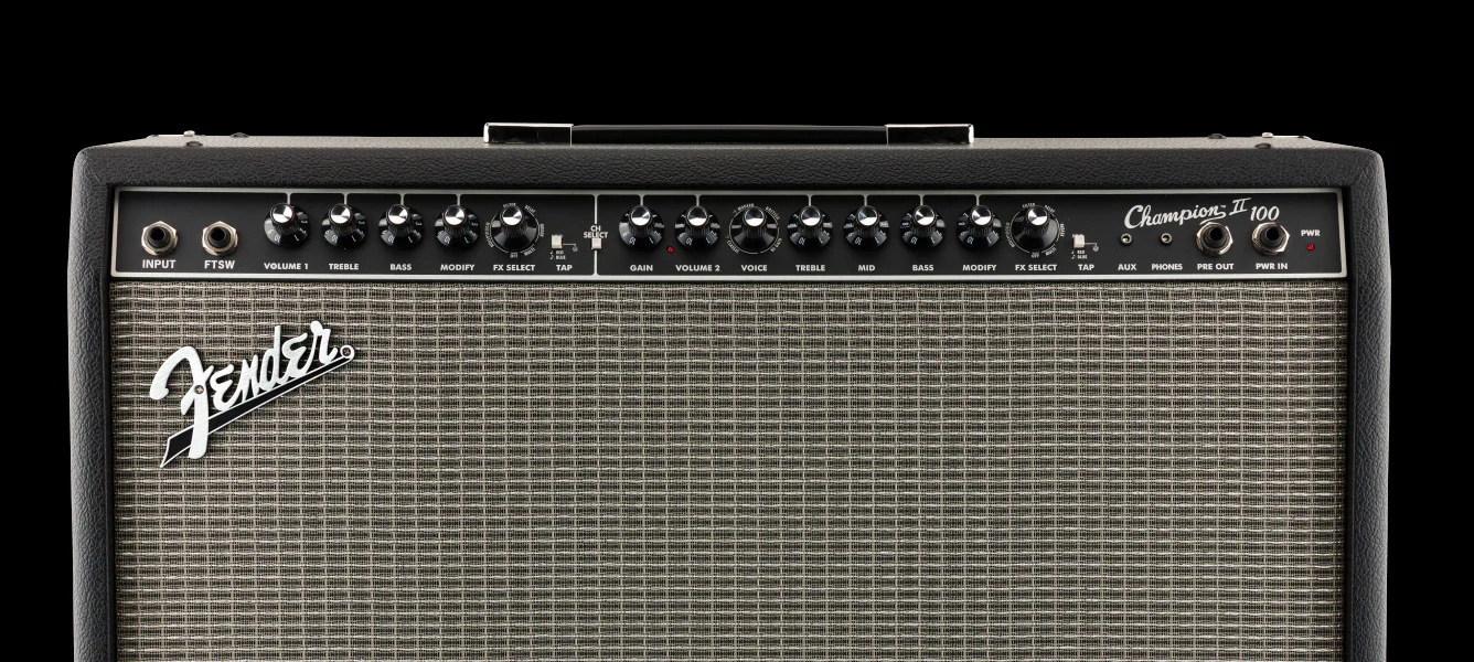 Fender Champion II 100 Guitar Amp Combo - Image 3