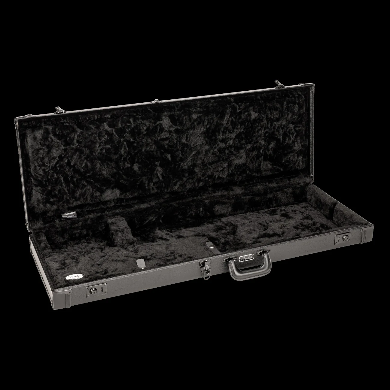 Fender Classic Series Blackout Stratocaster/Telecaster Case - Image 2