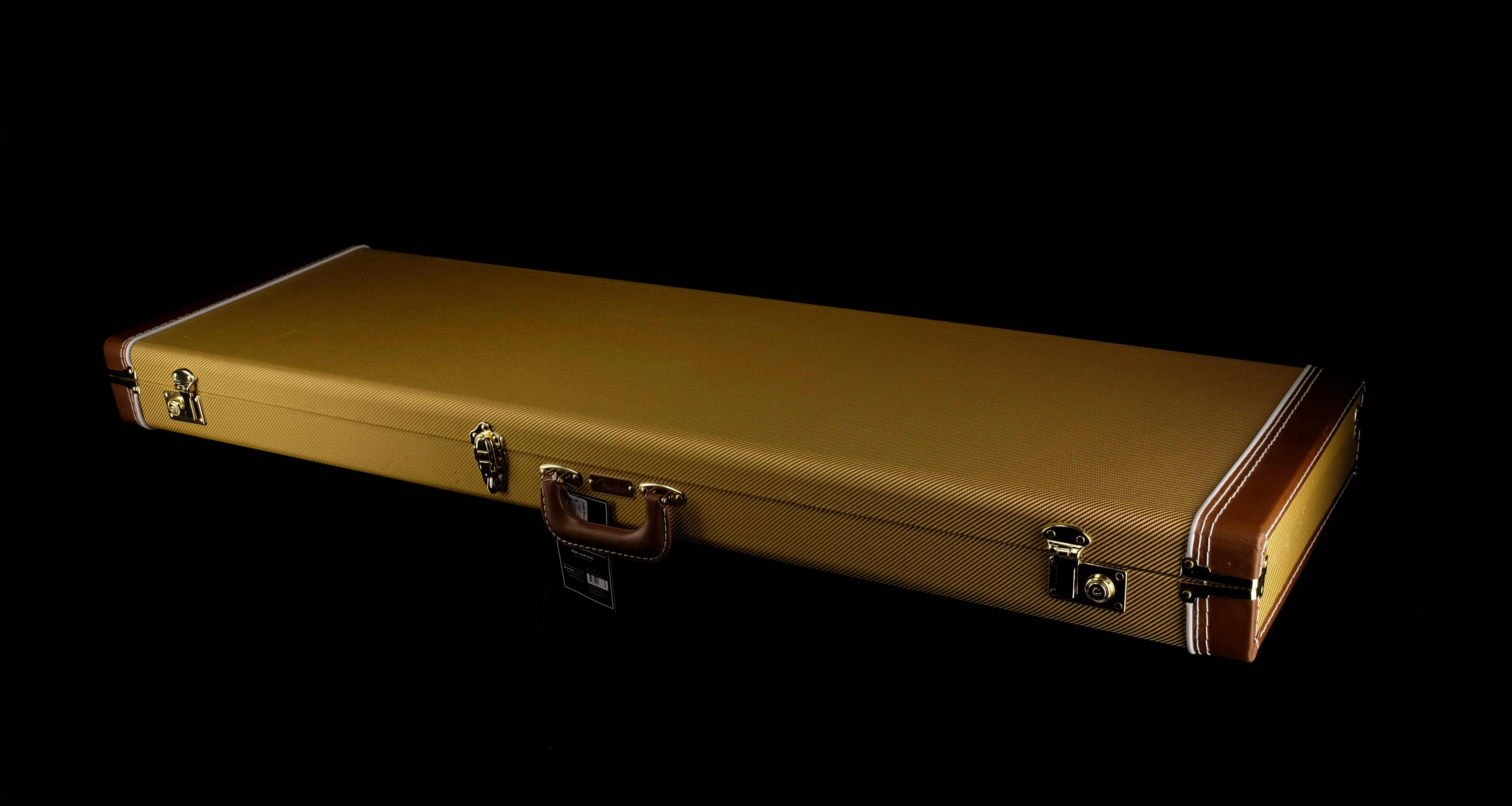 Fender Classic Series Wood Case - Precision Bass/Jazz Bass Tweed ***B-STOCK*** - Image 5