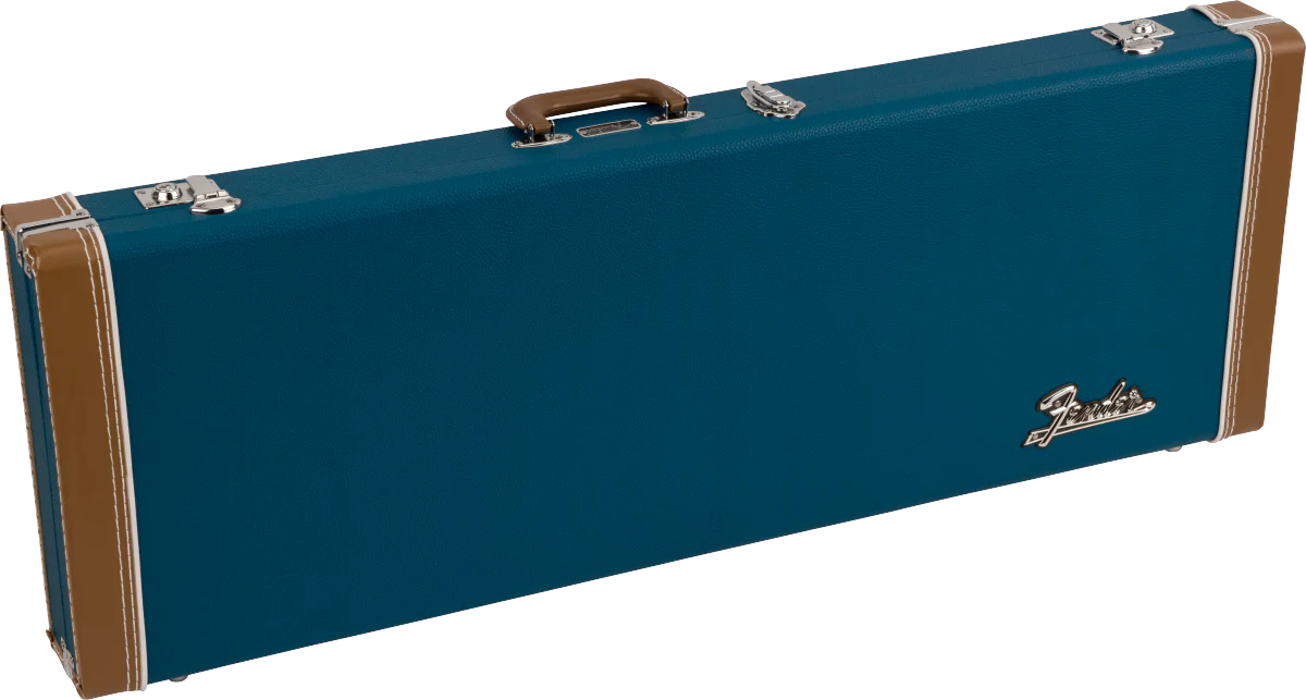 Fender Classic Series Wood Case - Strat/Tele Lake Placid Blue Cases