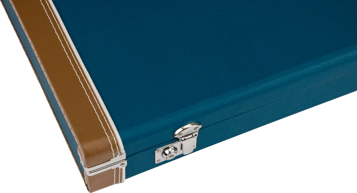 Fender Classic Series Wood Case - Strat/Tele Lake Placid Blue Cases - Image 5