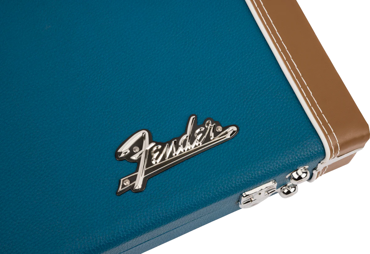 Fender Classic Series Wood Case - Strat/Tele Lake Placid Blue Cases - Image 6