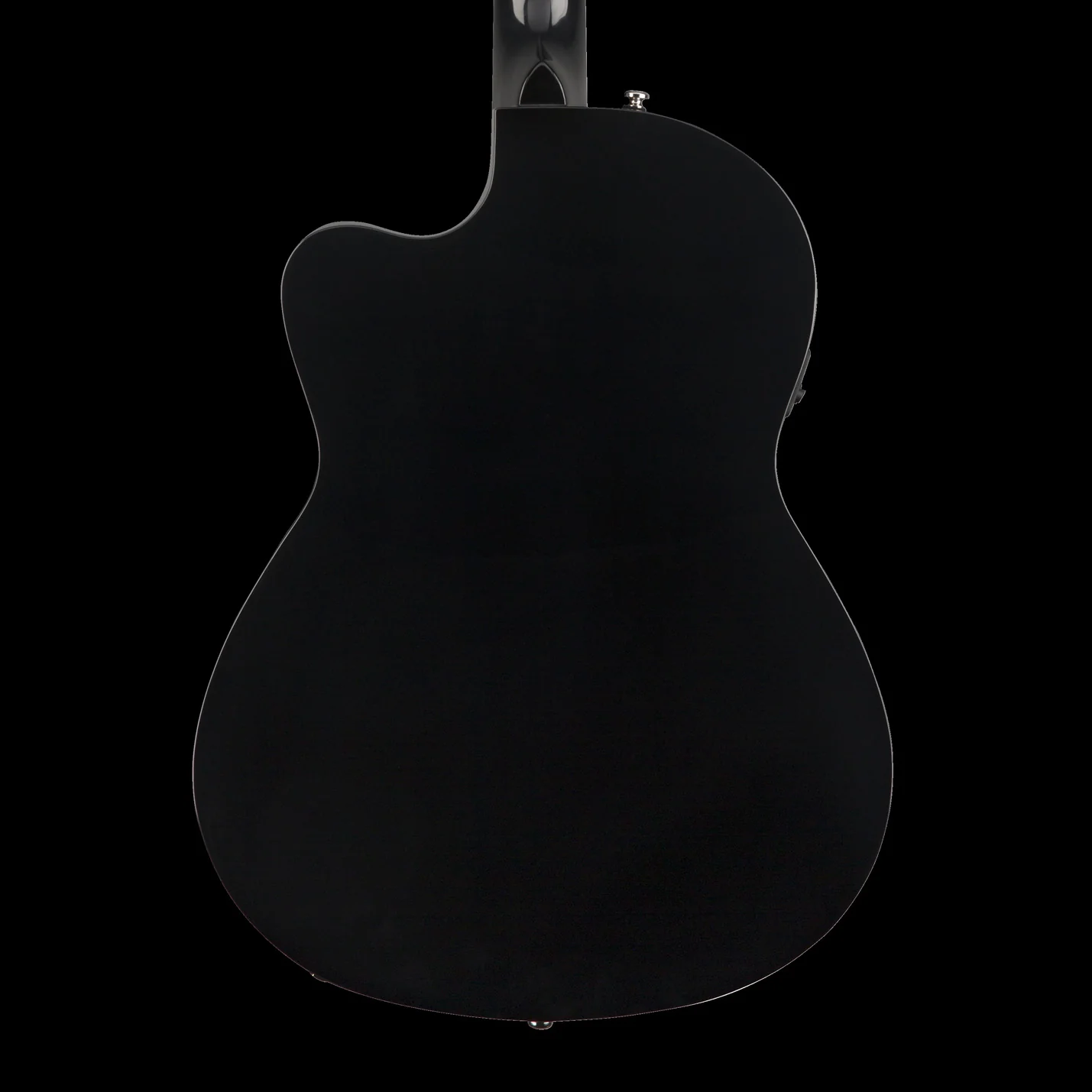 Fender CN-140SCE Acoustic Electric Nylon String Guitar Black With Case - Image 2