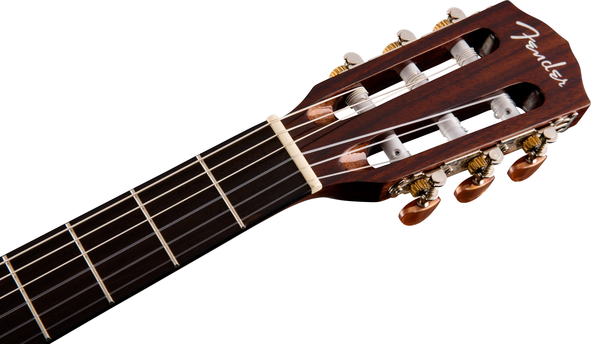 Fender CN-140SCE Nylon Thinline Acoustic Guitar Natural With Case - Image 8