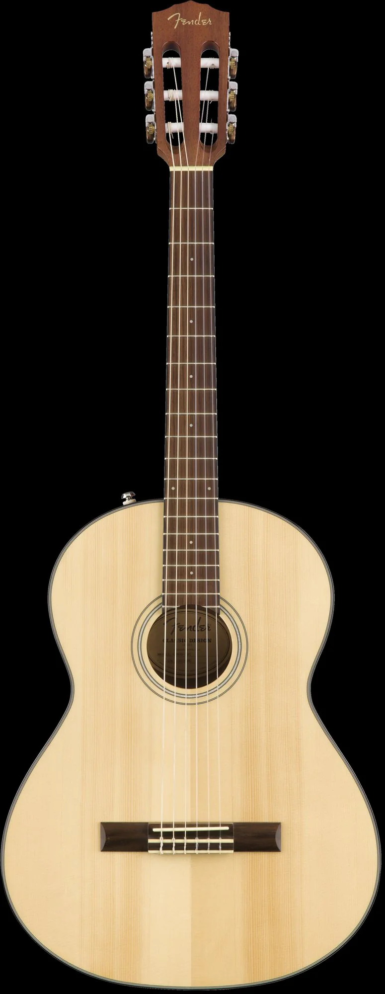 Fender CN-60S Nylon String Classical Acoustic Guitar - Image 3