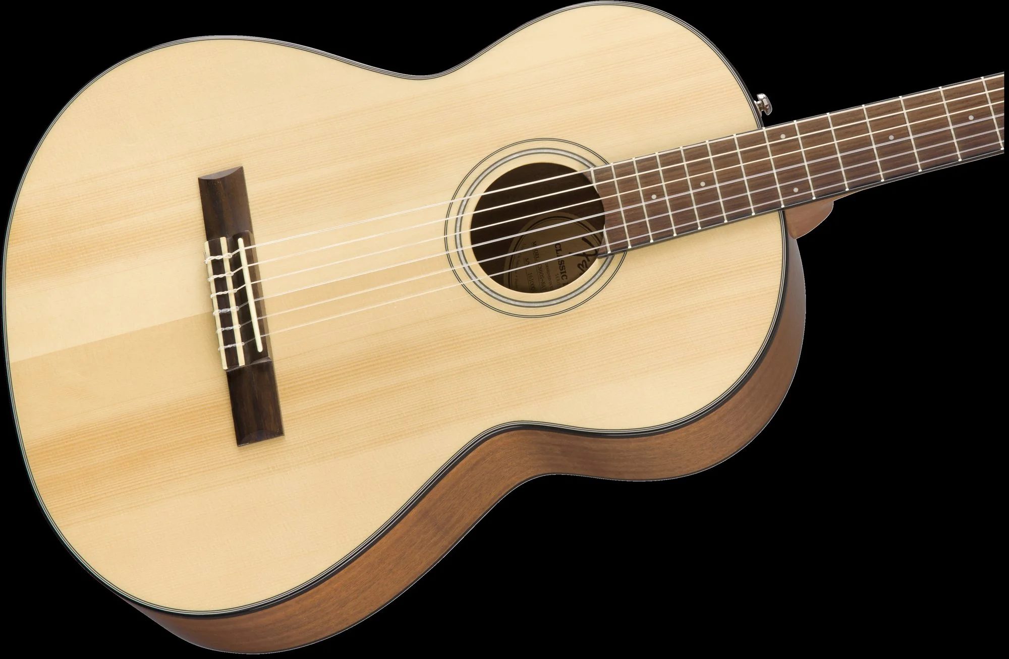 Fender CN-60S Nylon String Classical Acoustic Guitar - Image 5