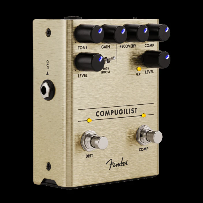 Fender Compugilist Compressor/Distortion Guitar Effect Pedal - Image 2