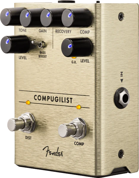 Fender Compugilist Compressor/Distortion Guitar Effect Pedal - Image 3