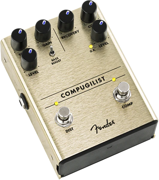 Fender Compugilist Compressor/Distortion Guitar Effect Pedal - Image 4