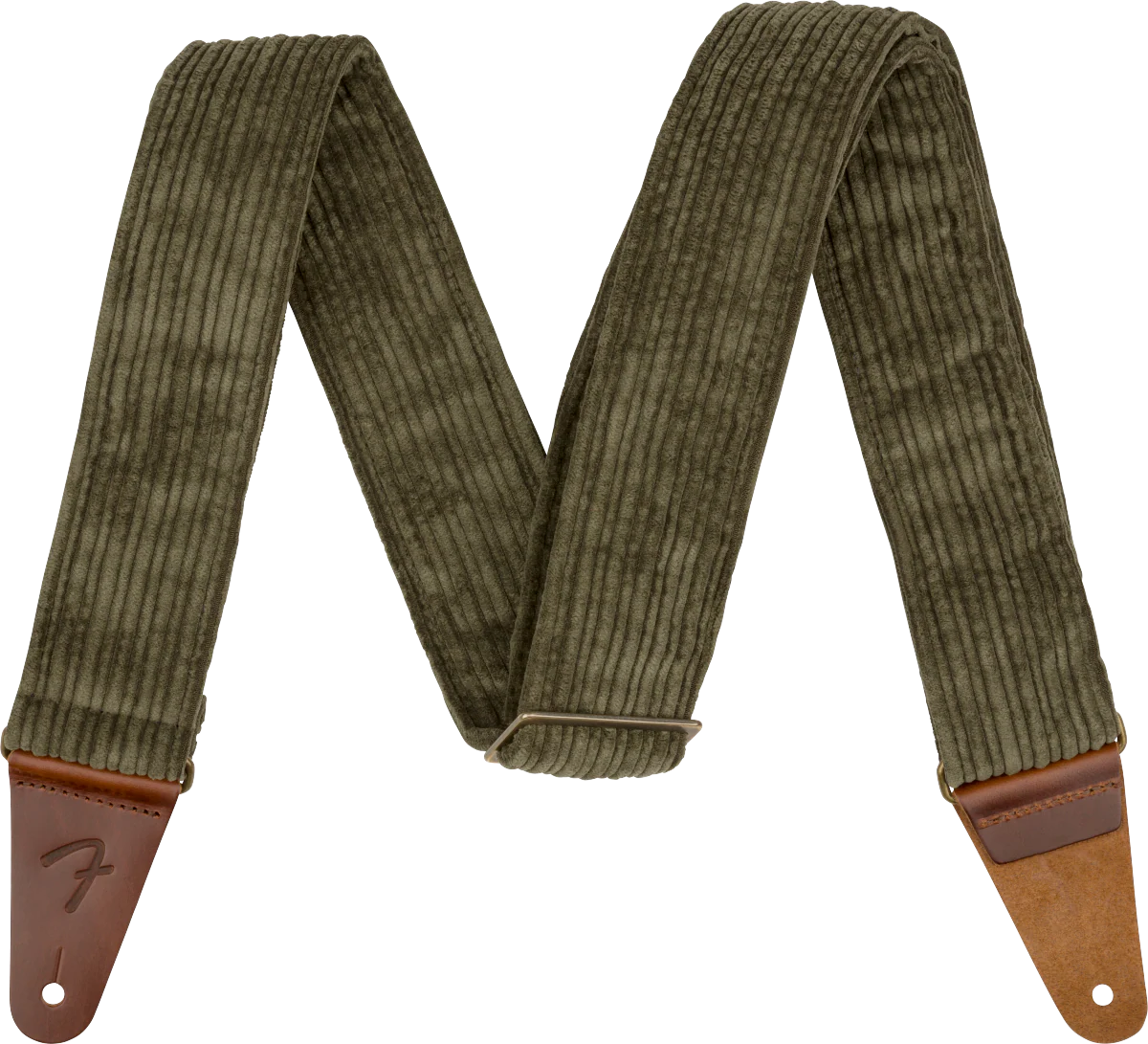 Fender Corduroy Strap Antique Olive 2" Strap