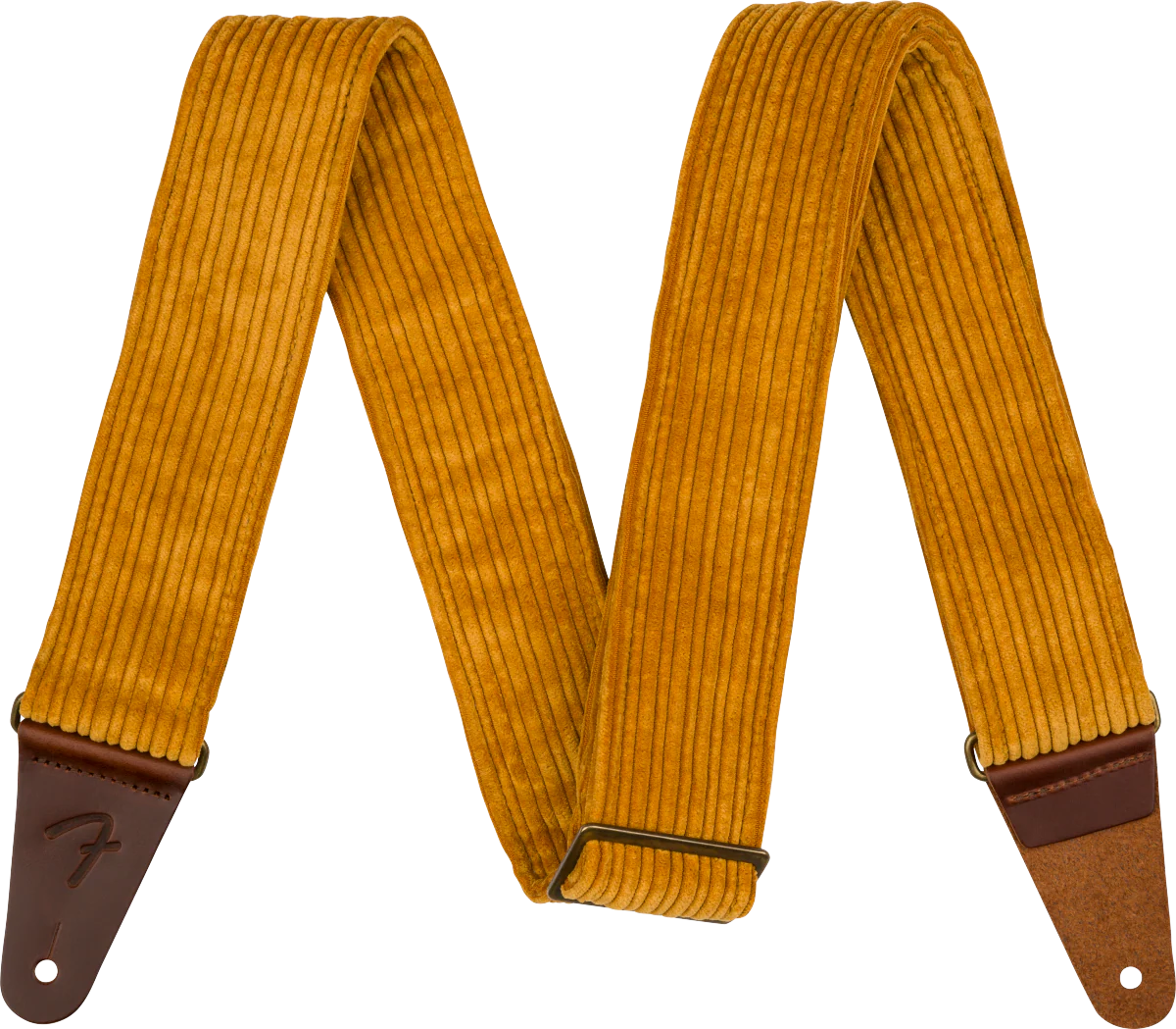 Fender Corduroy Strap Blaze Gold 2" Strap