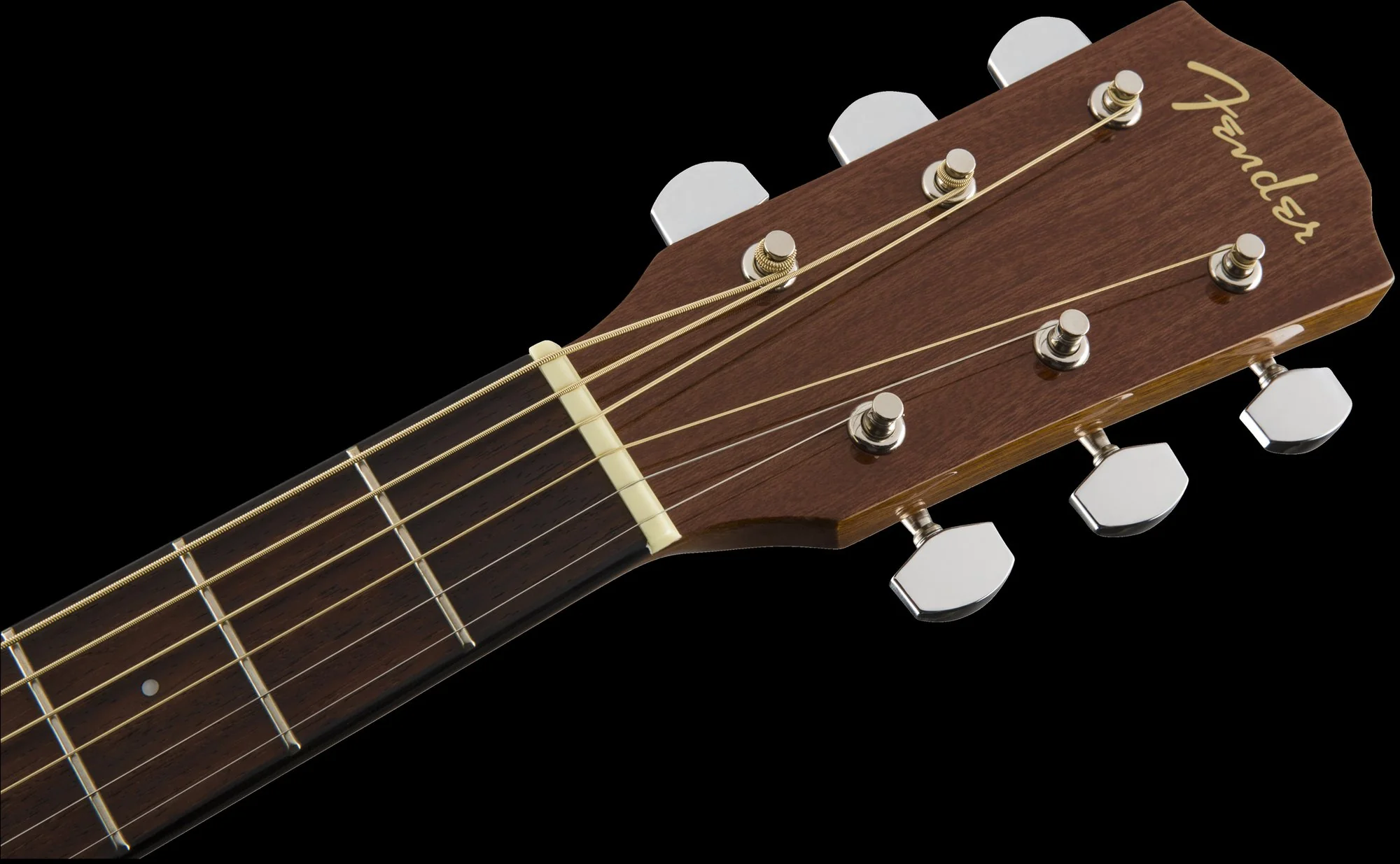 Fender CP-60S Parlor Acoustic Guitar - Sunburst - Image 6