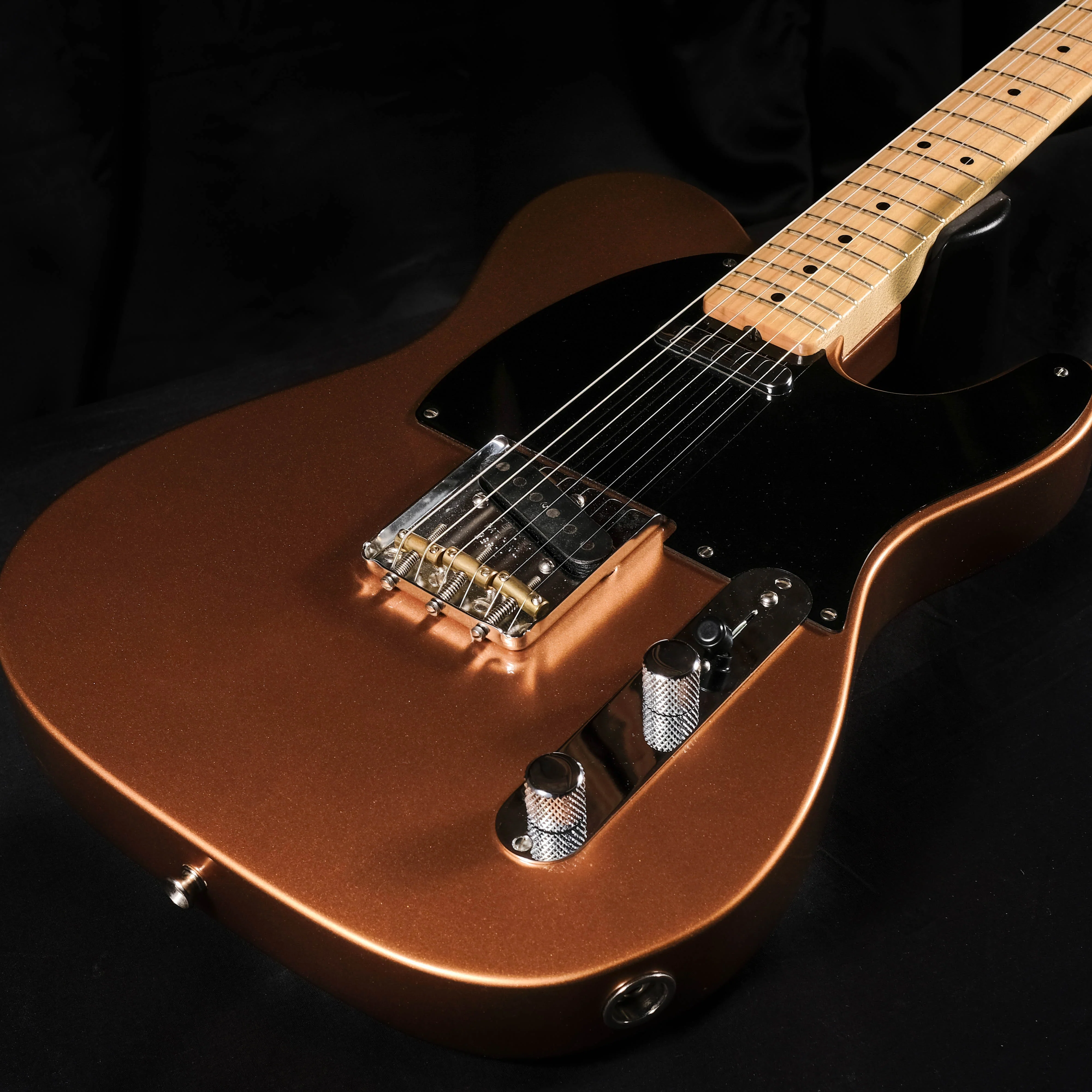 Fender Custom Shop 1951 Nocaster NOS Maple Copper Electric Guitar With Case - Image 4