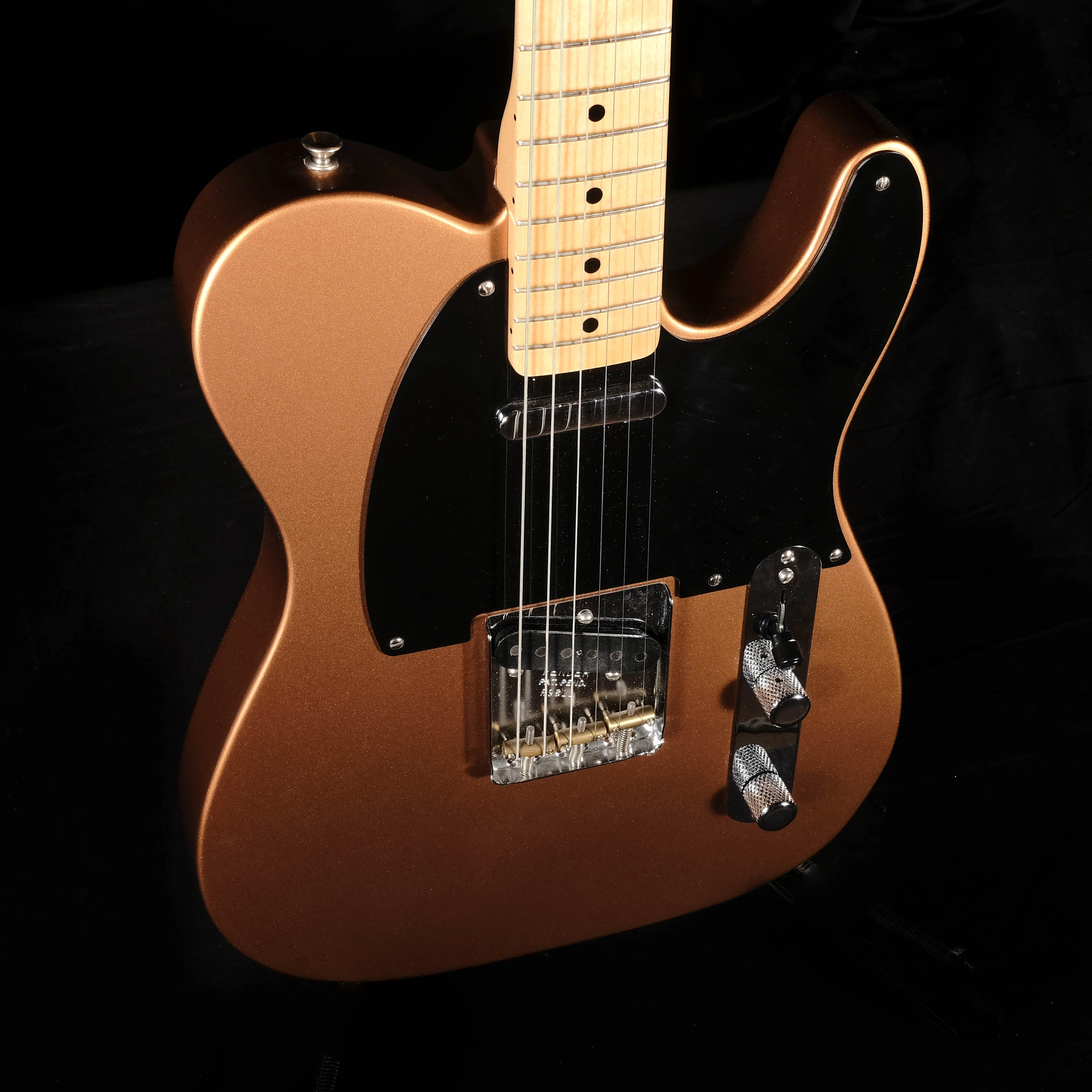 Fender Custom Shop 1951 Nocaster NOS Maple Copper Electric Guitar With Case - Image 5