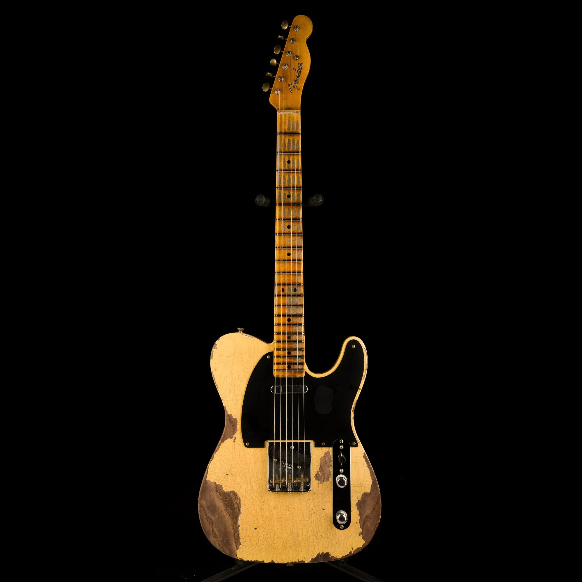 Fender Custom Shop 1951 Telecaster Heavy Relic Faded Aged Nocaster Blonde - Image 2