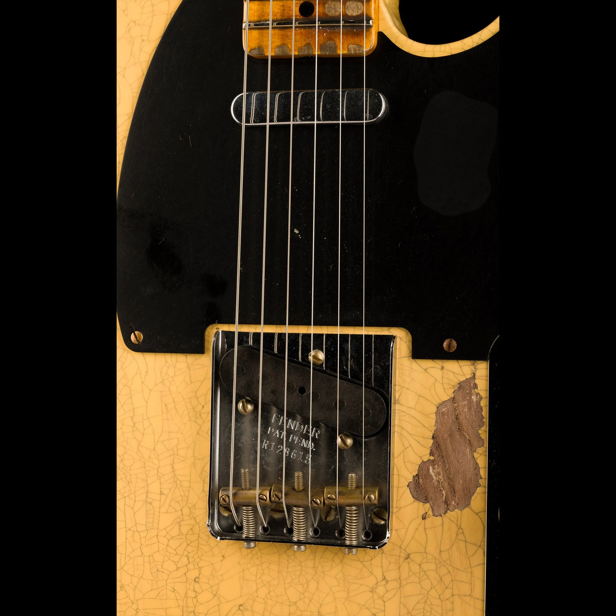 Fender Custom Shop 1951 Telecaster Heavy Relic Faded Aged Nocaster Blonde - Image 7