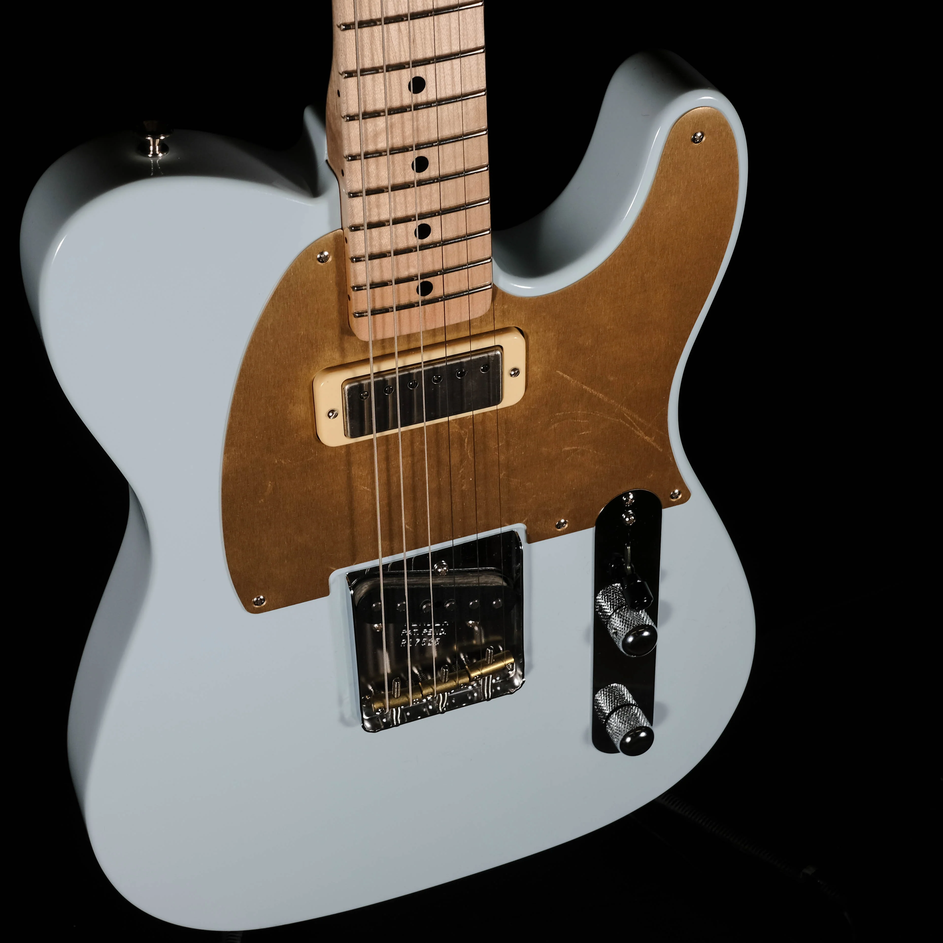 Fender Custom Shop 1952 Telecaster HS NOS Sonic Blue Electric Guitar With Case - Image 6