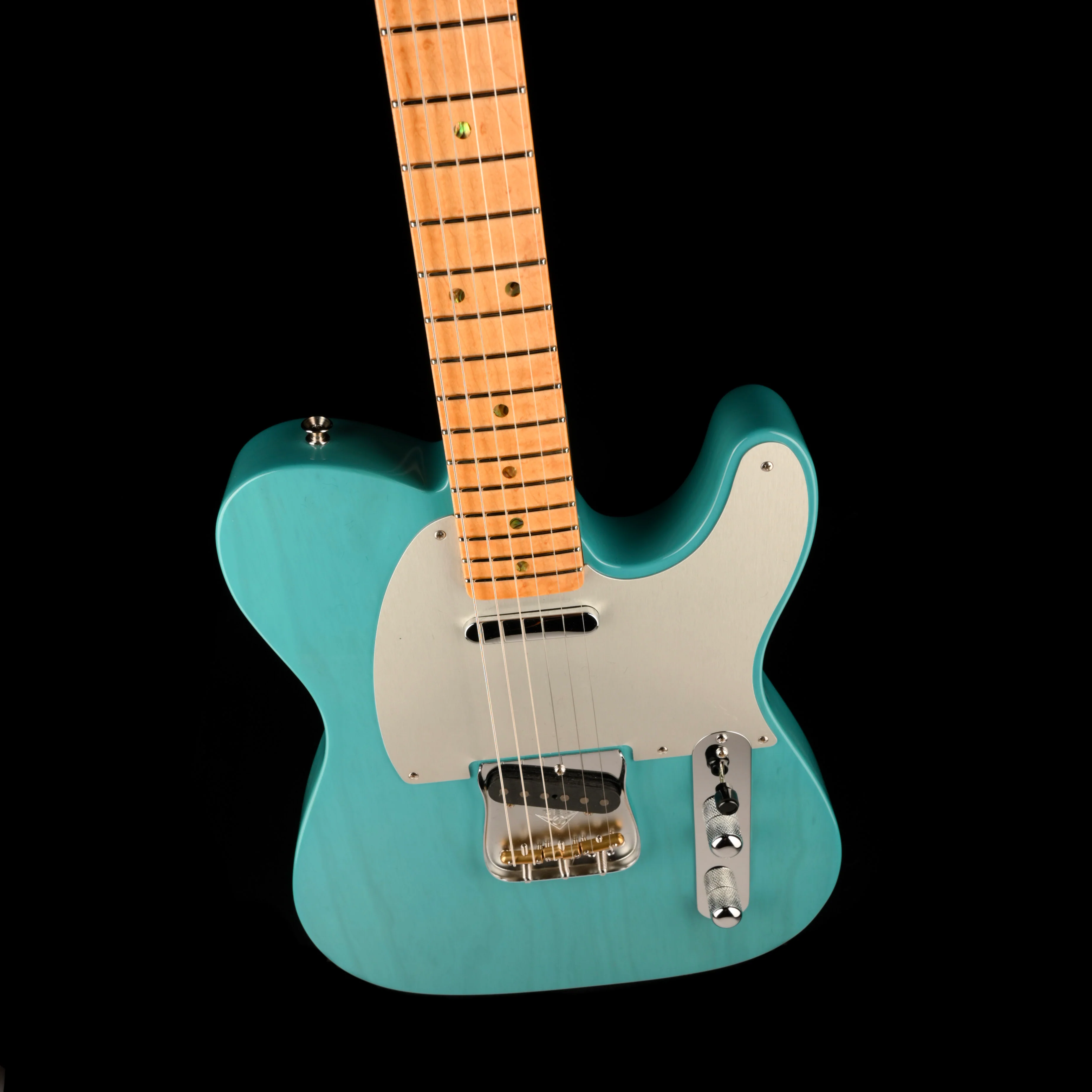 Fender Custom Shop 1952 Telecaster NOS Taos Turquoise Transparent - Image 3