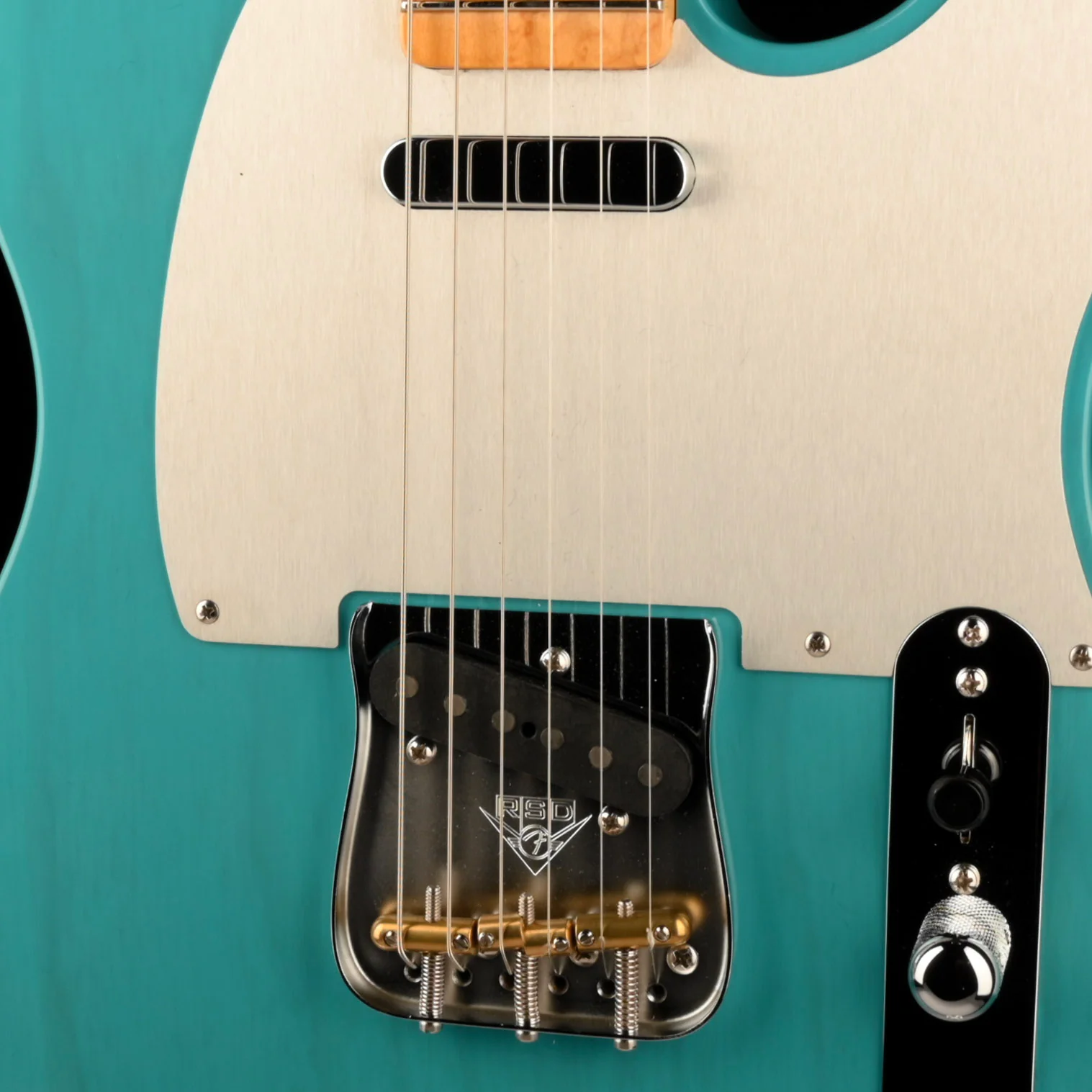 Fender Custom Shop 1952 Telecaster NOS Taos Turquoise Transparent - Image 4