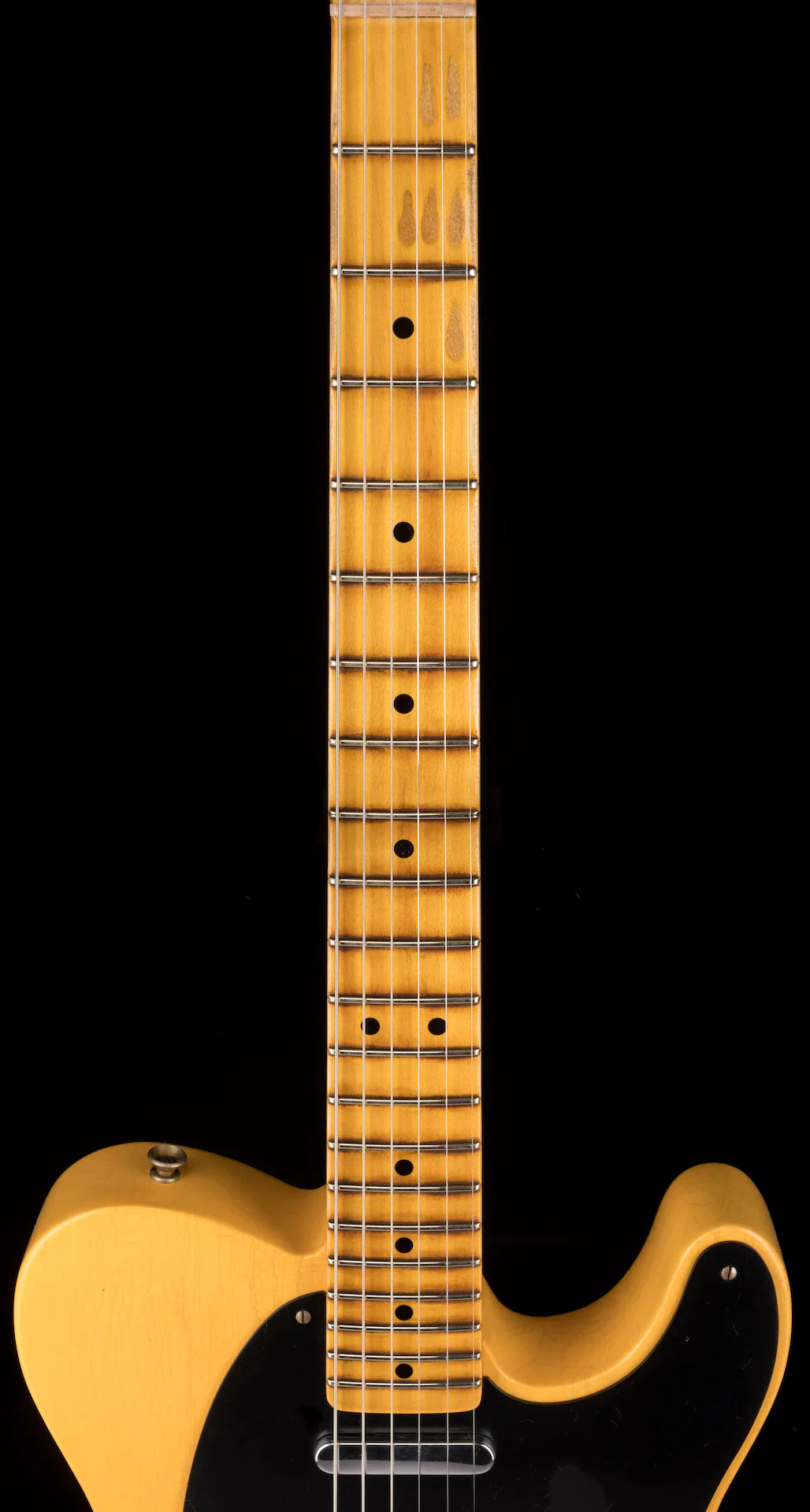 Fender Custom Shop 1952 Telecaster V Neck Journeyman Relic Aged Nocaster Blonde - Image 10