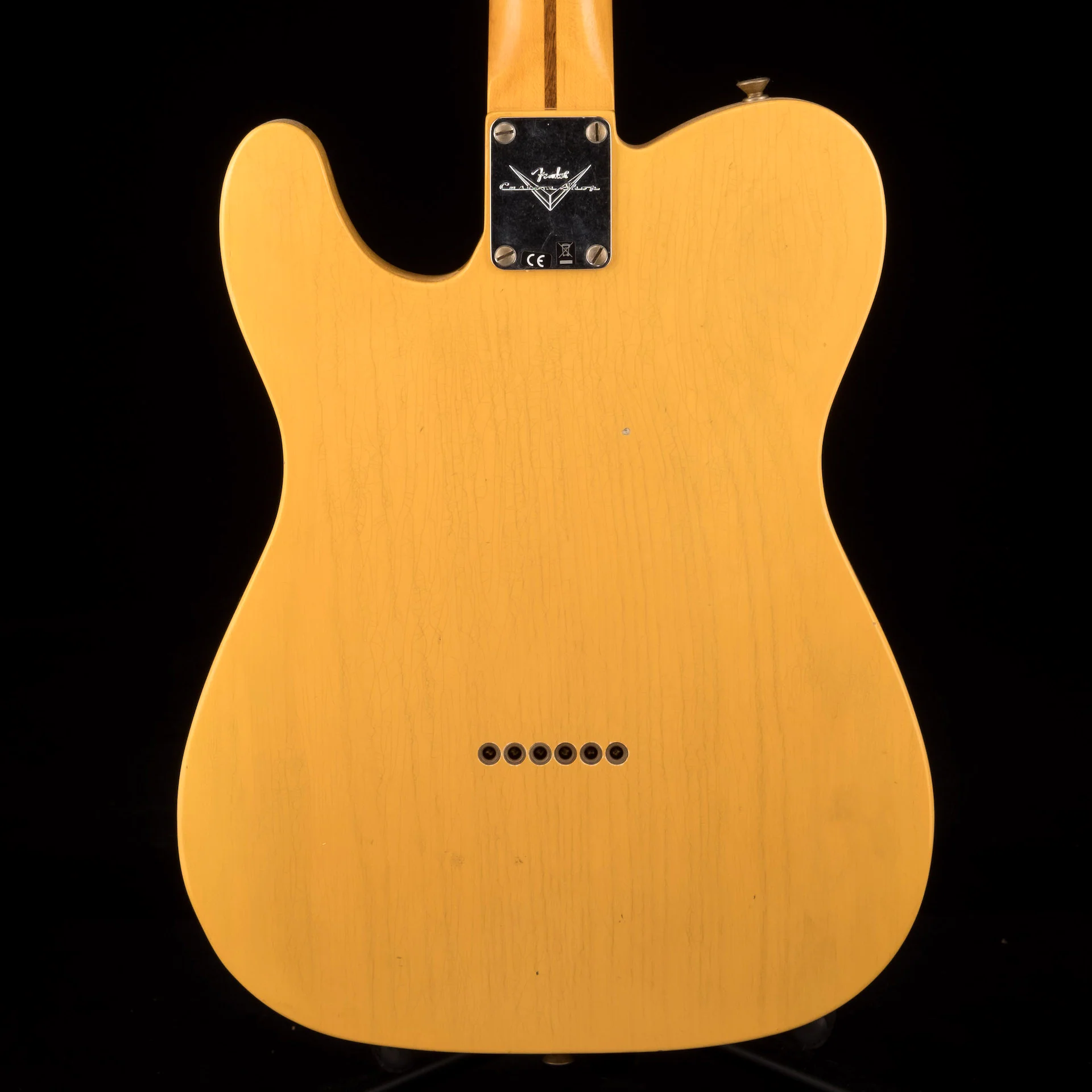 Fender Custom Shop 1952 Telecaster V Neck Journeyman Relic Aged Nocaster Blonde - Image 14