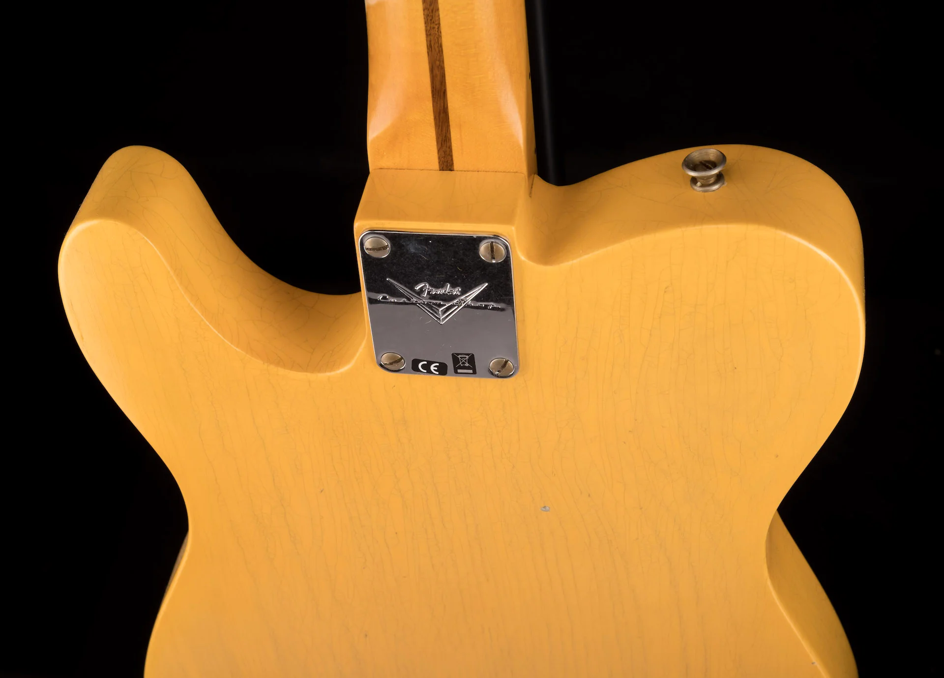 Fender Custom Shop 1952 Telecaster V Neck Journeyman Relic Aged Nocaster Blonde - Image 16