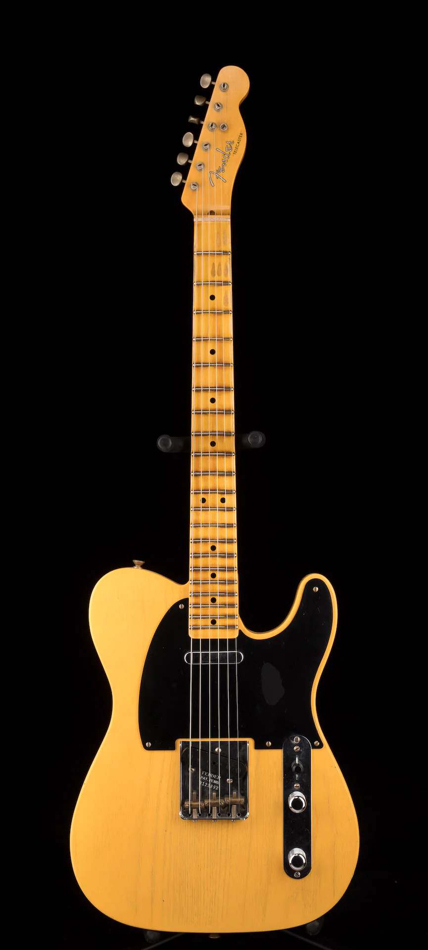 Fender Custom Shop 1952 Telecaster V Neck Journeyman Relic Aged Nocaster Blonde - Image 2