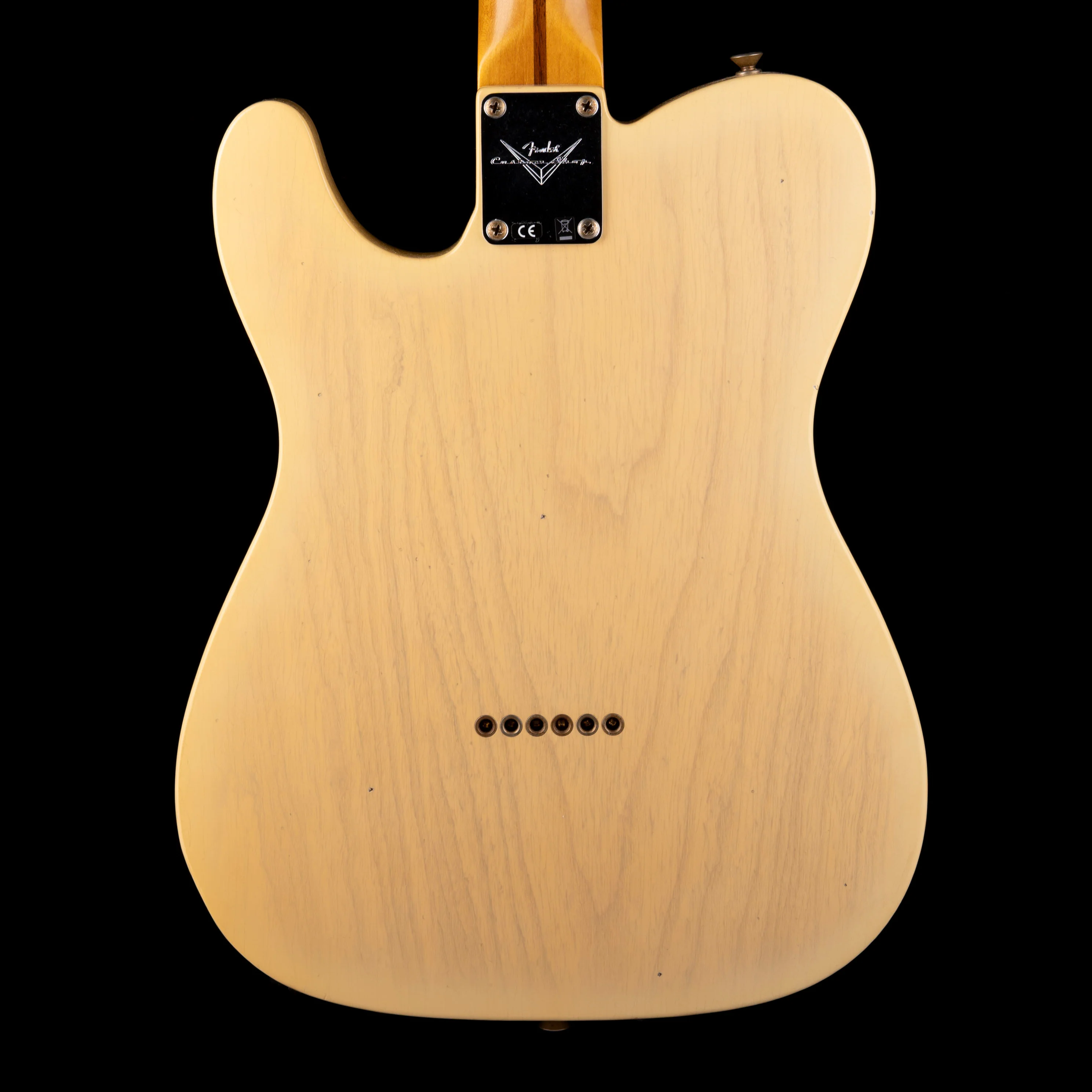 Fender Custom Shop 1954 Telecaster Journeyman Relic Faded Aged Nocaster Blonde With Case - Image 9