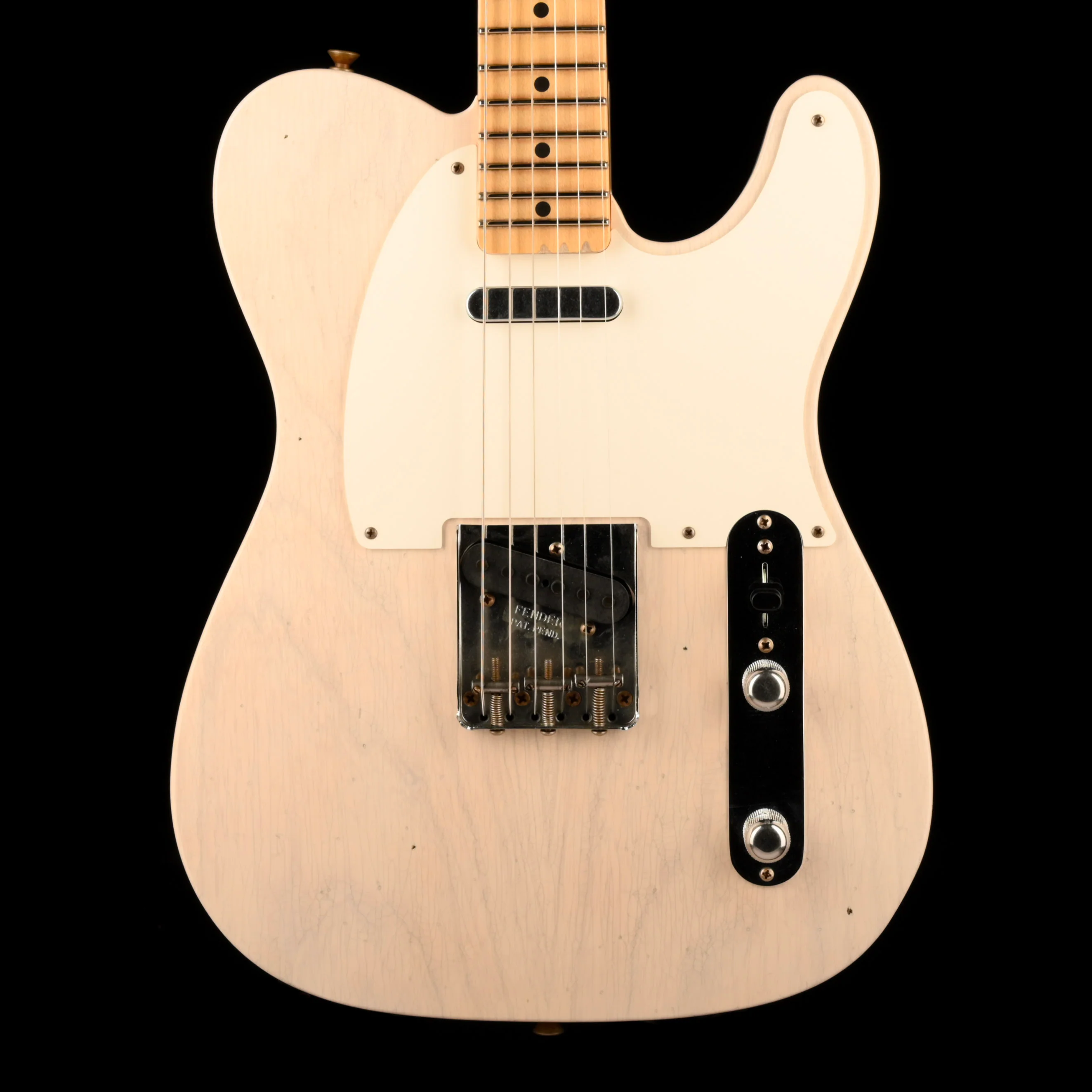 Fender Custom Shop 1955 Telecaster Journeyman Relic Aged White Blonde