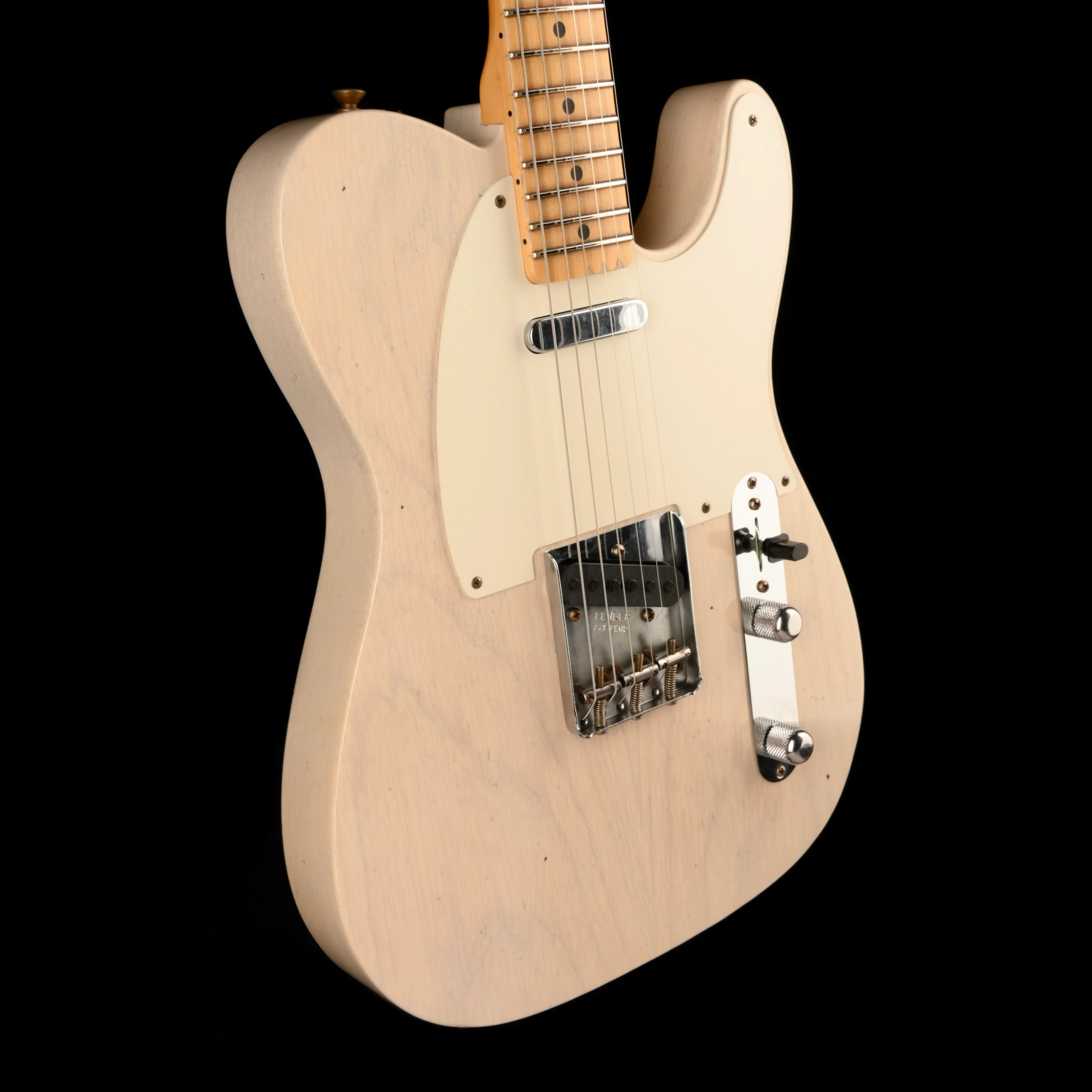 Fender Custom Shop 1955 Telecaster Journeyman Relic Aged White Blonde - Image 6