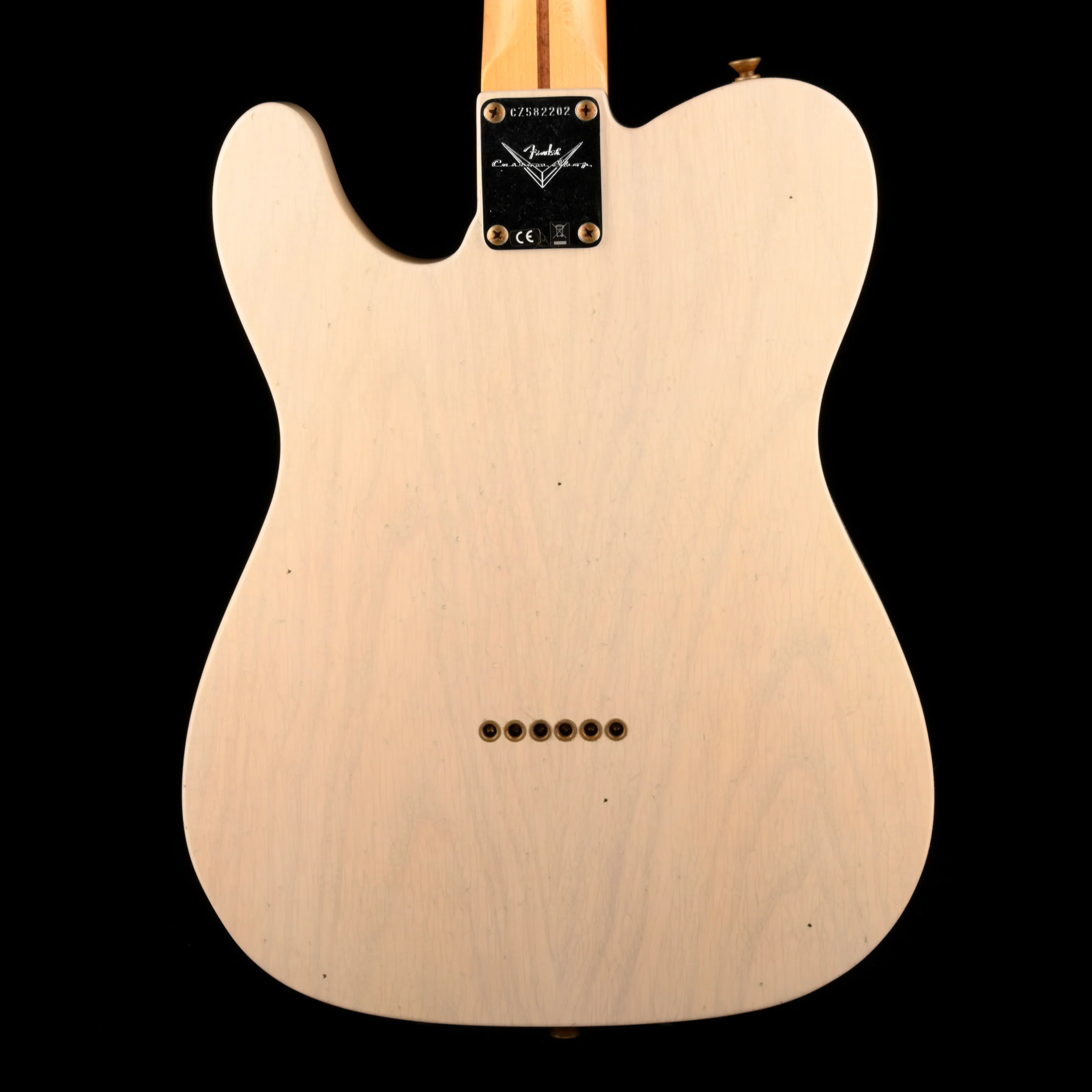 Fender Custom Shop 1955 Telecaster Journeyman Relic Aged White Blonde - Image 9