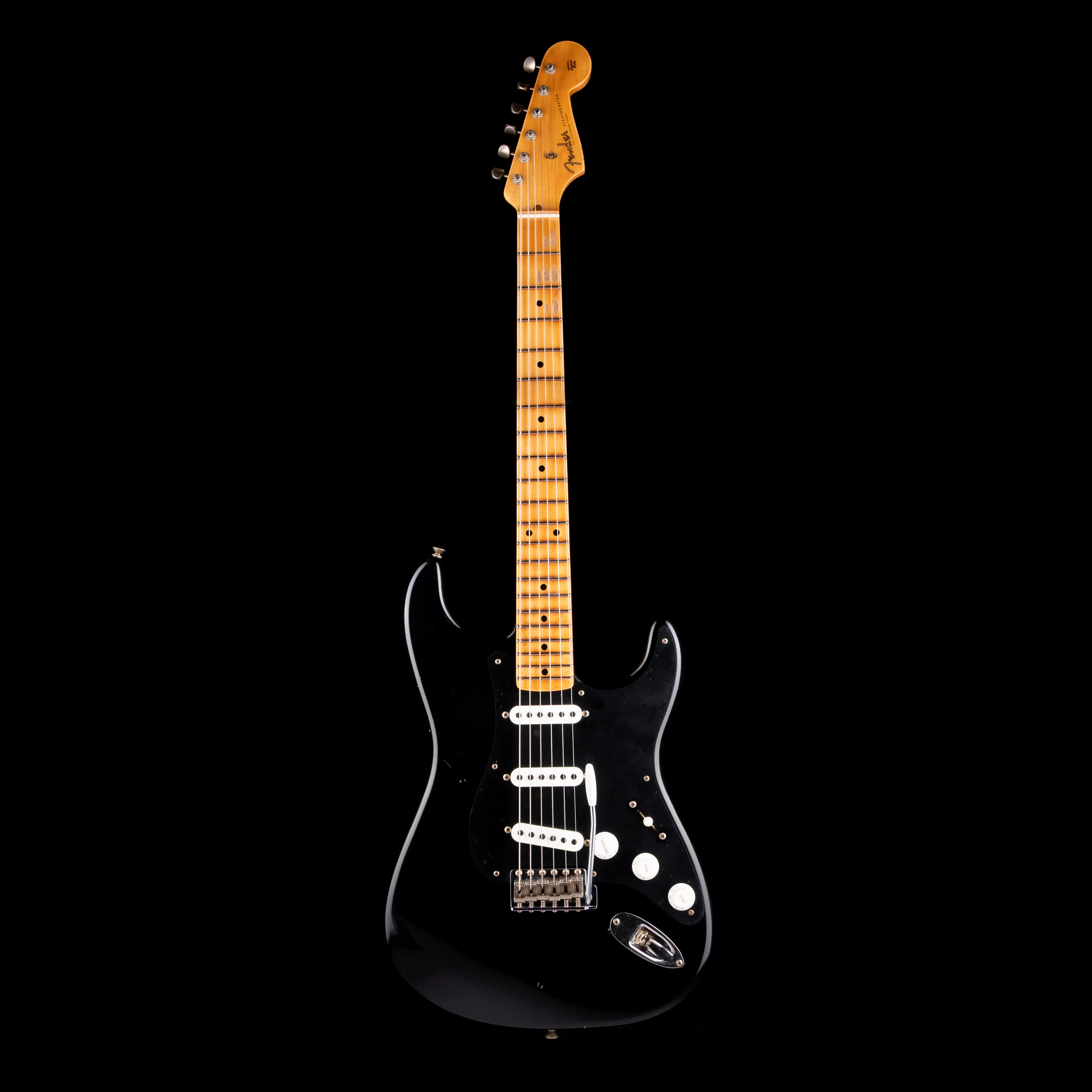 Fender Custom Shop 1956 Stratocaster Journeyman Relic Black - Image 2