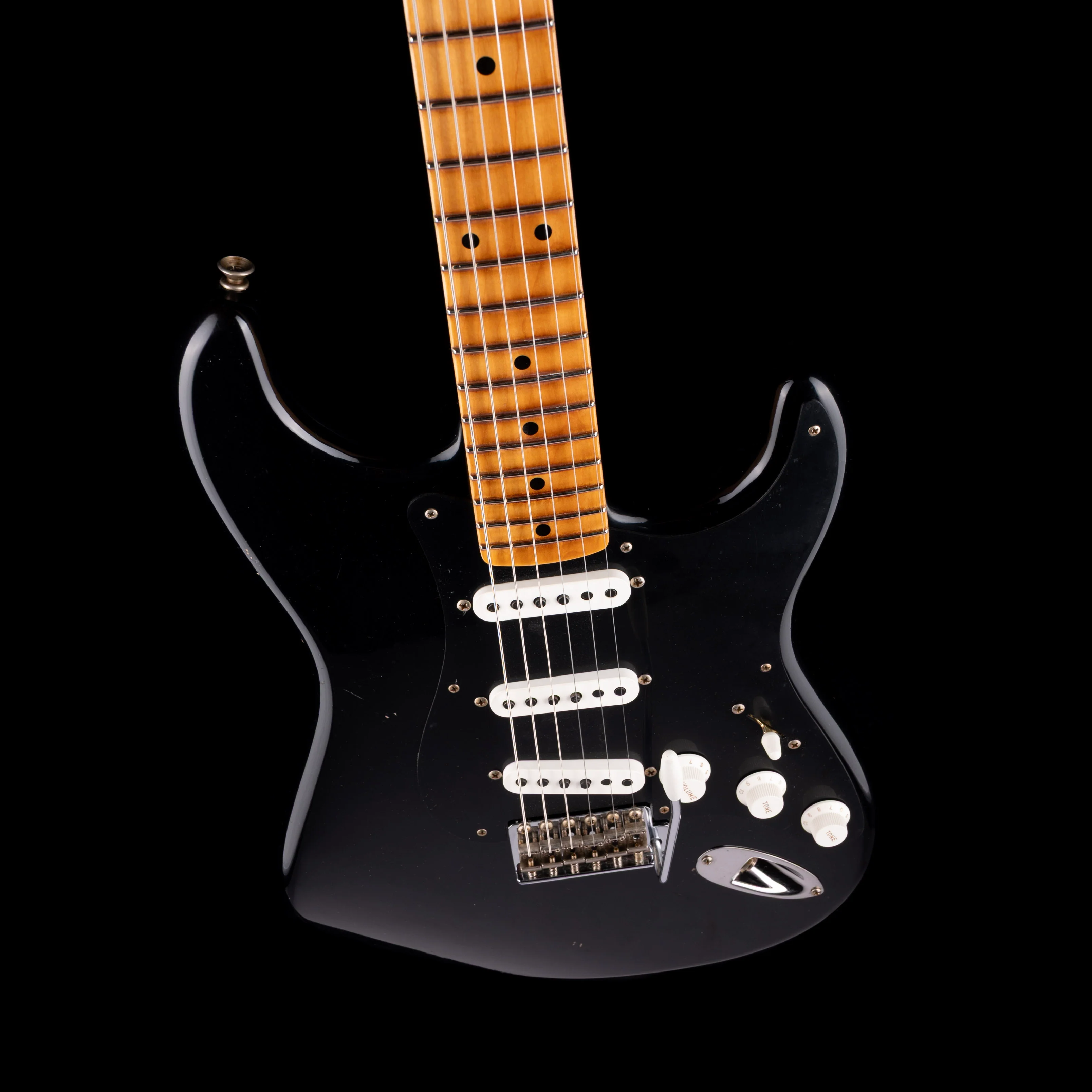 Fender Custom Shop 1956 Stratocaster Journeyman Relic Black - Image 3