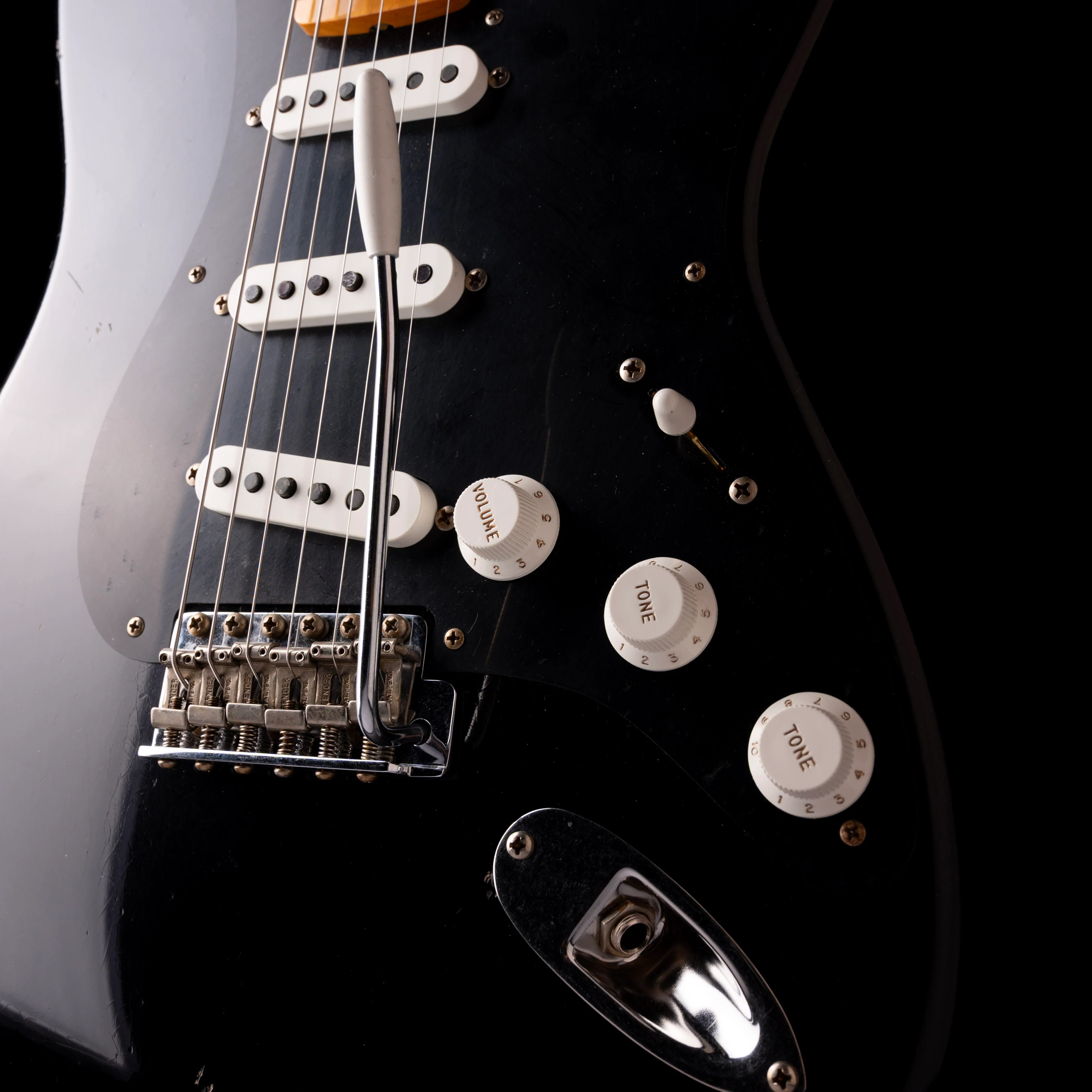 Fender Custom Shop 1956 Stratocaster Journeyman Relic Black - Image 5