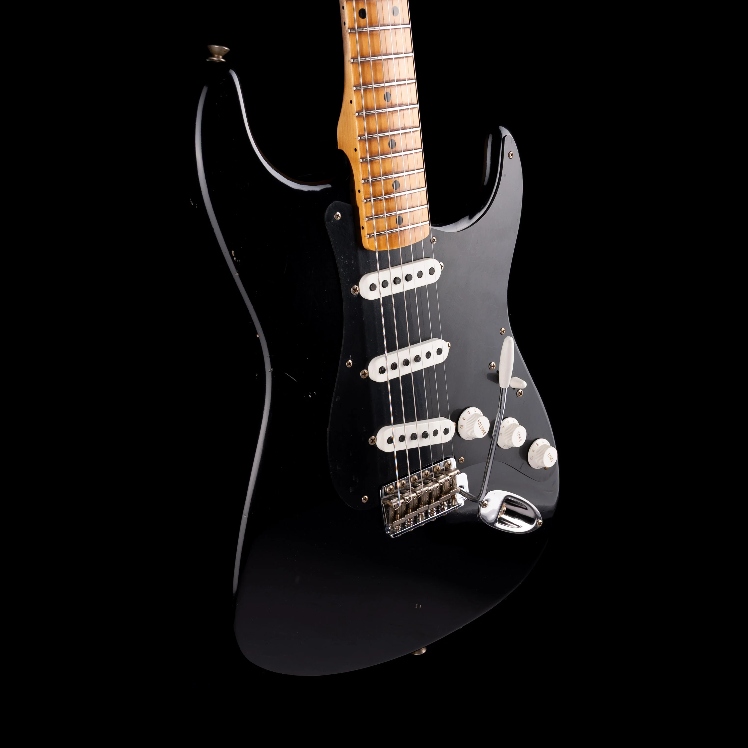 Fender Custom Shop 1956 Stratocaster Journeyman Relic Black - Image 6