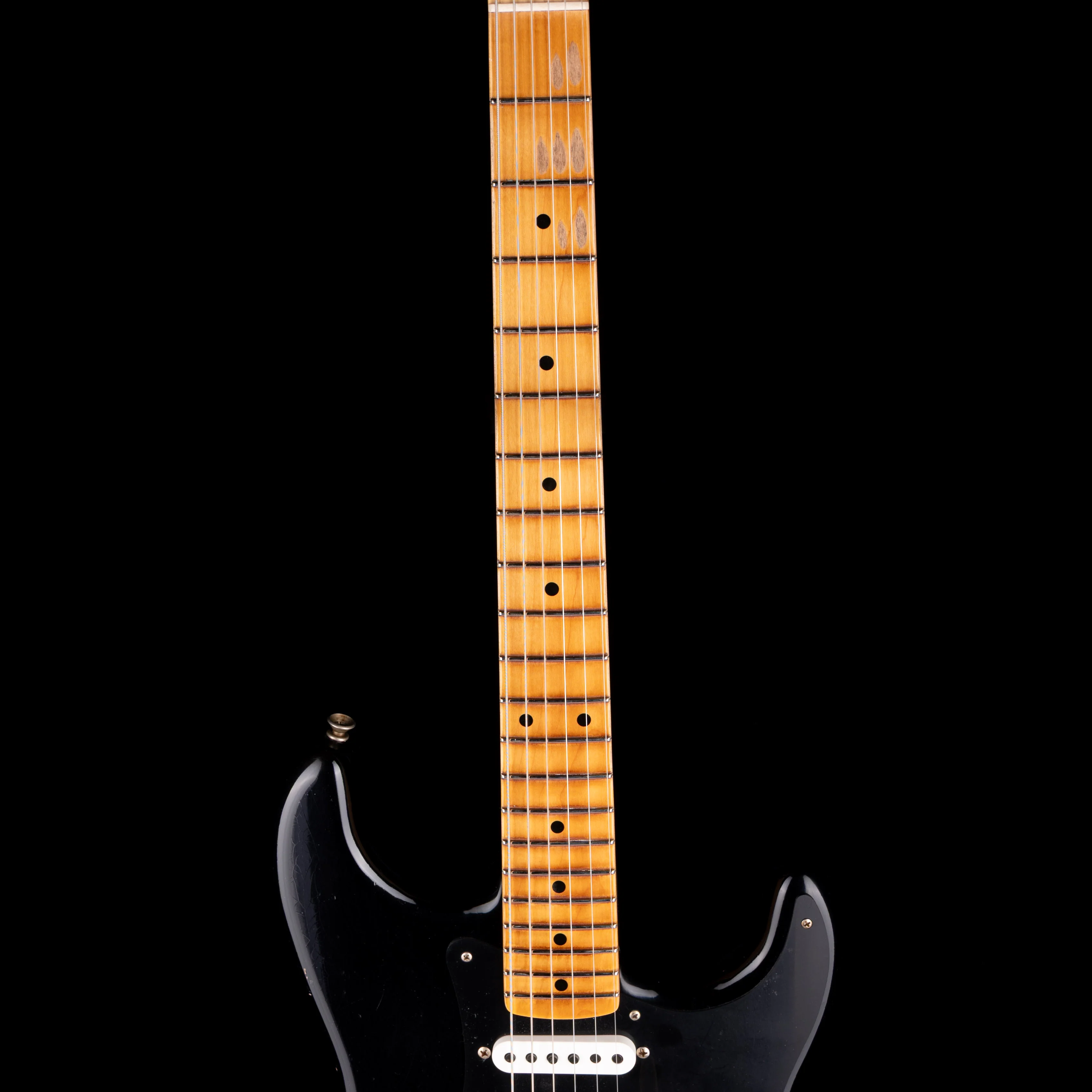 Fender Custom Shop 1956 Stratocaster Journeyman Relic Black - Image 7