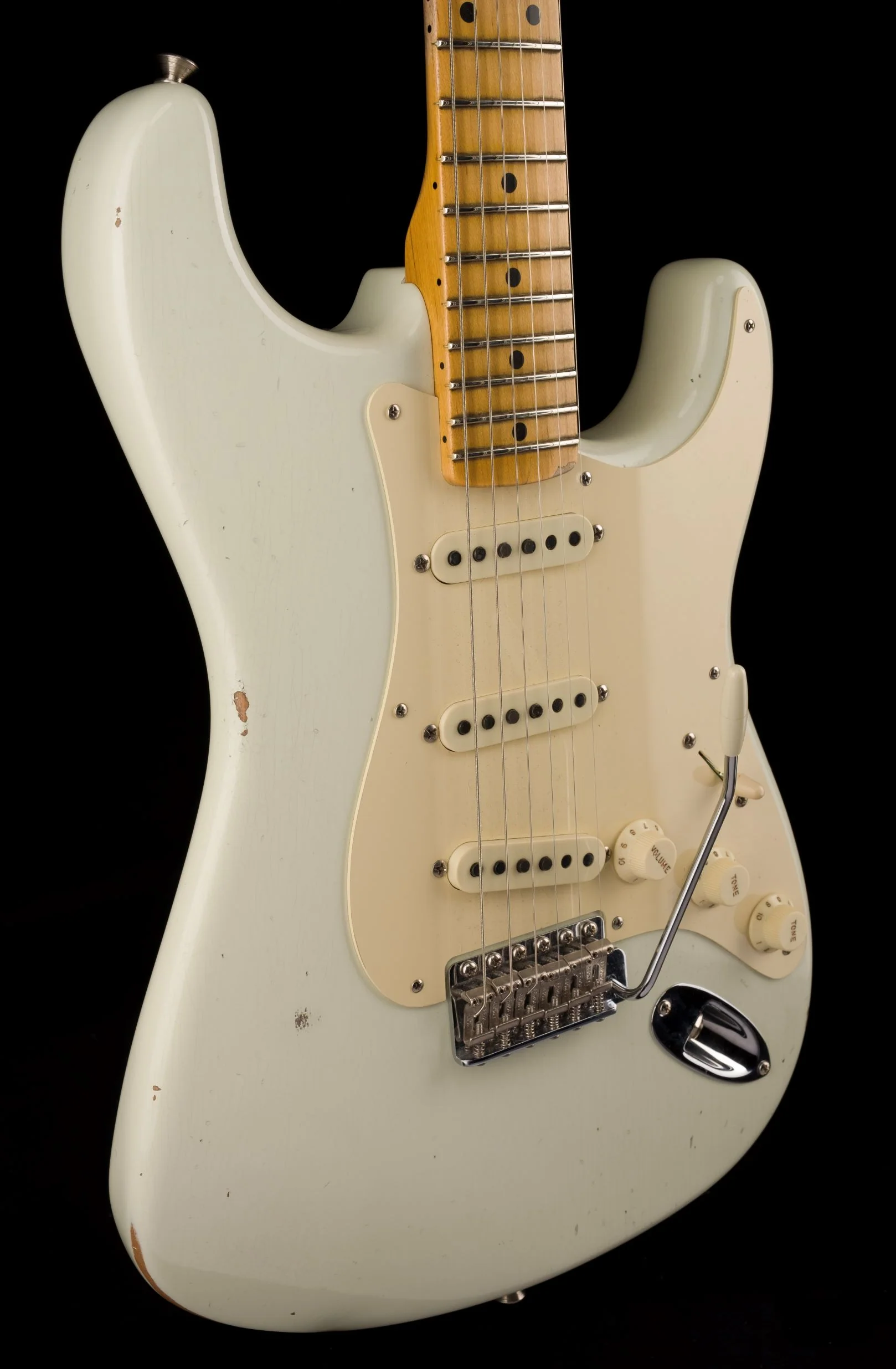 Fender Custom Shop 1956 Stratocaster Relic India Ivory With Case - Image 10