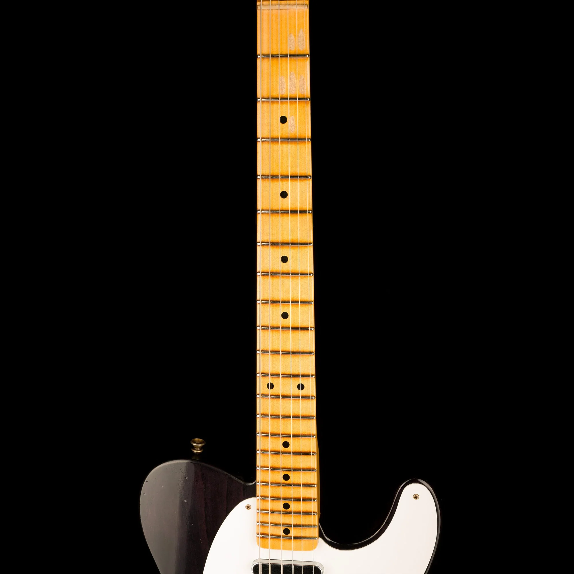 Fender Custom Shop 1956 Telecaster Journeyman Relic Black Transparent - Image 11