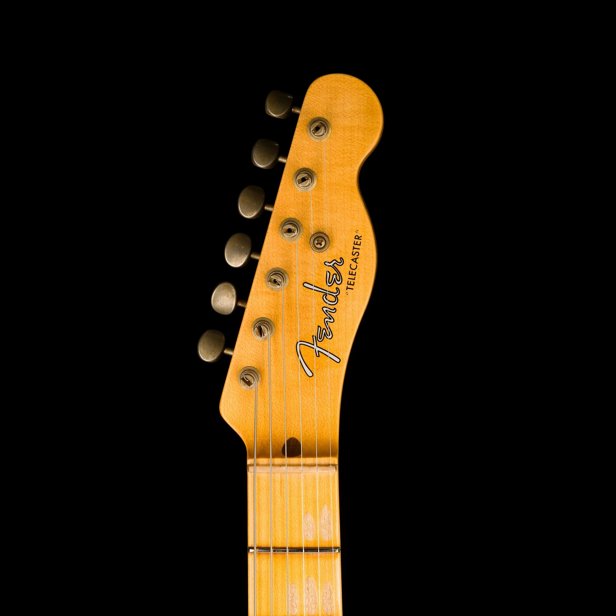 Fender Custom Shop 1956 Telecaster Journeyman Relic Black Transparent - Image 16