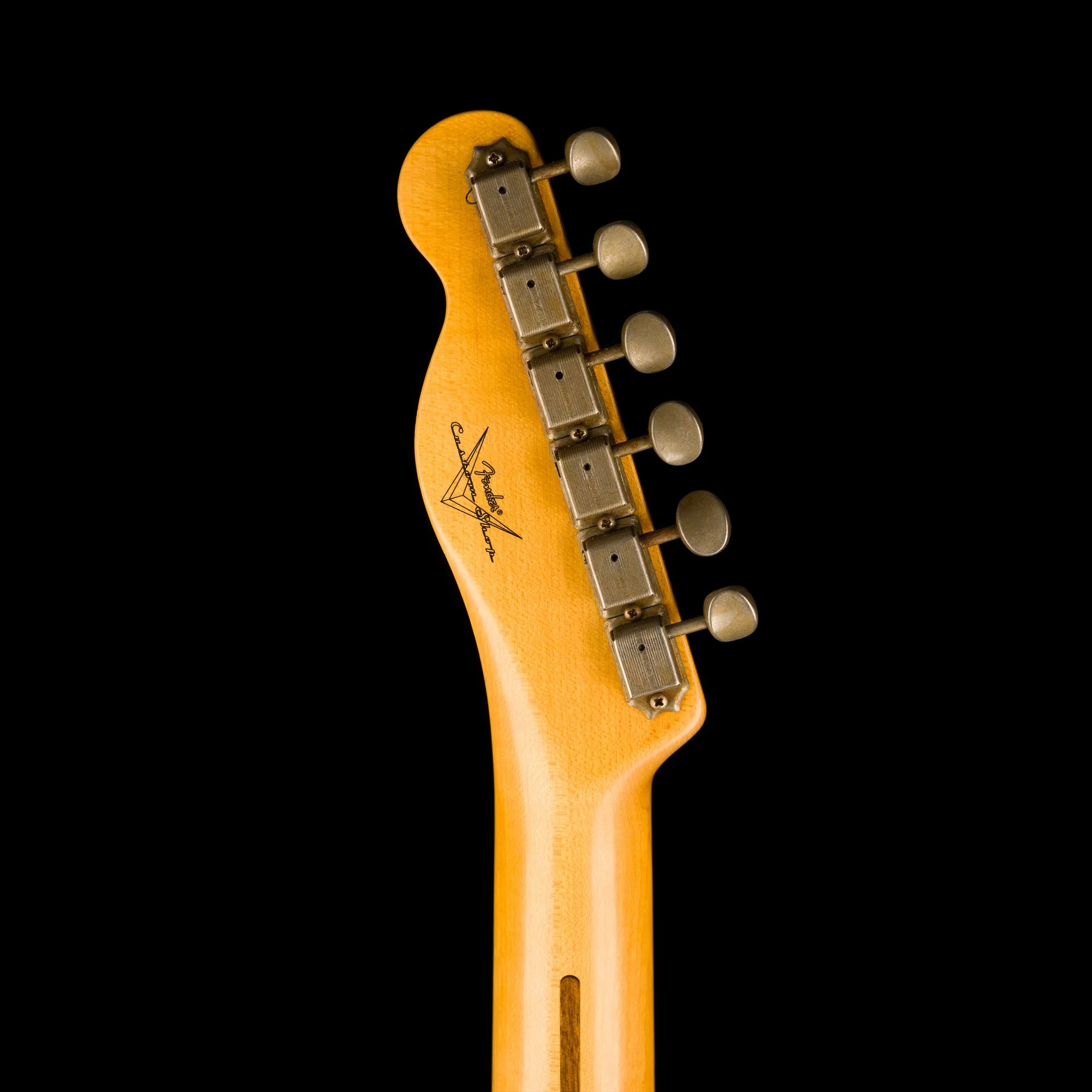 Fender Custom Shop 1956 Telecaster Journeyman Relic Black Transparent - Image 17