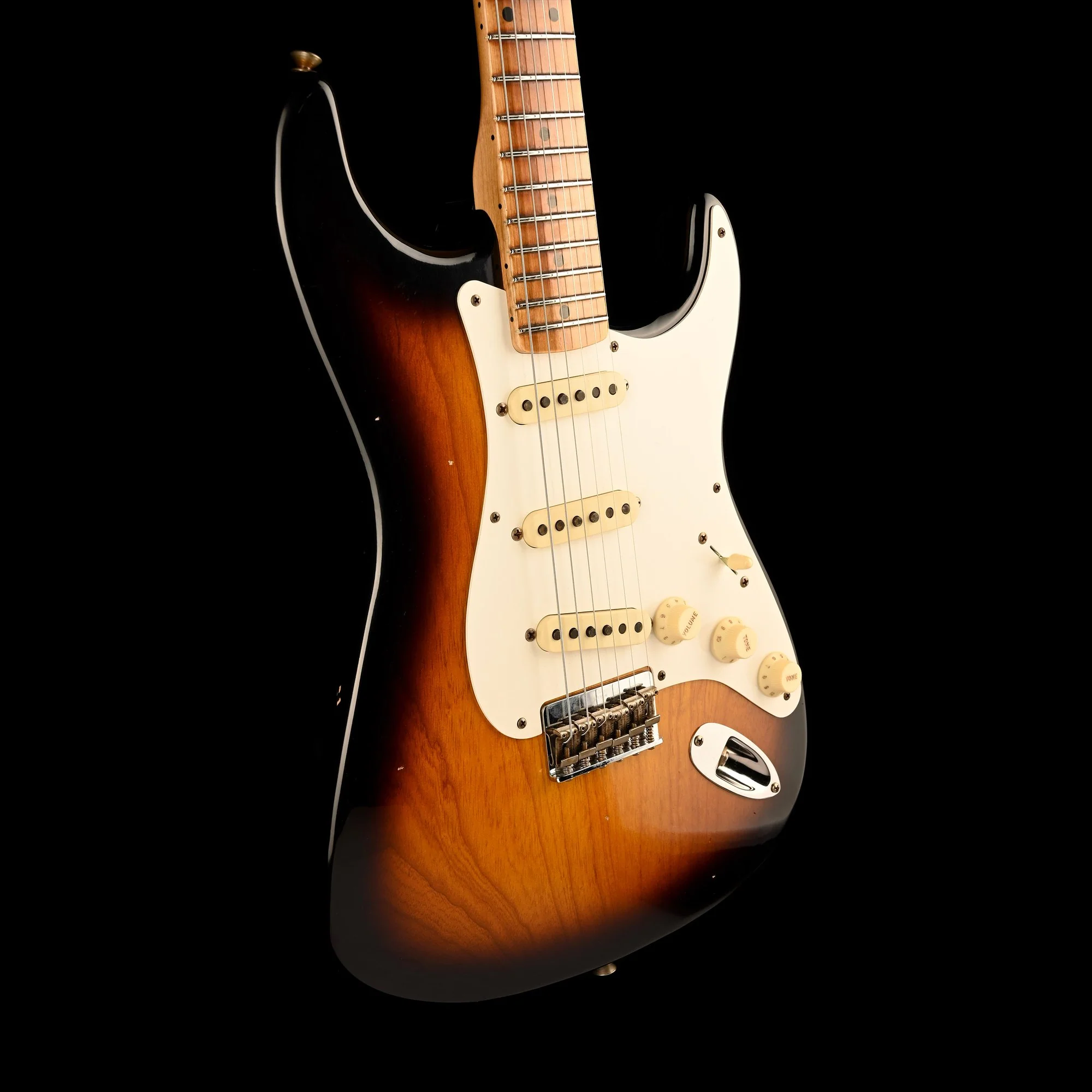 Fender Custom Shop 1957 Stratocaster Hardtail Journeyman Relic 2-Tone Sunburst - Image 10