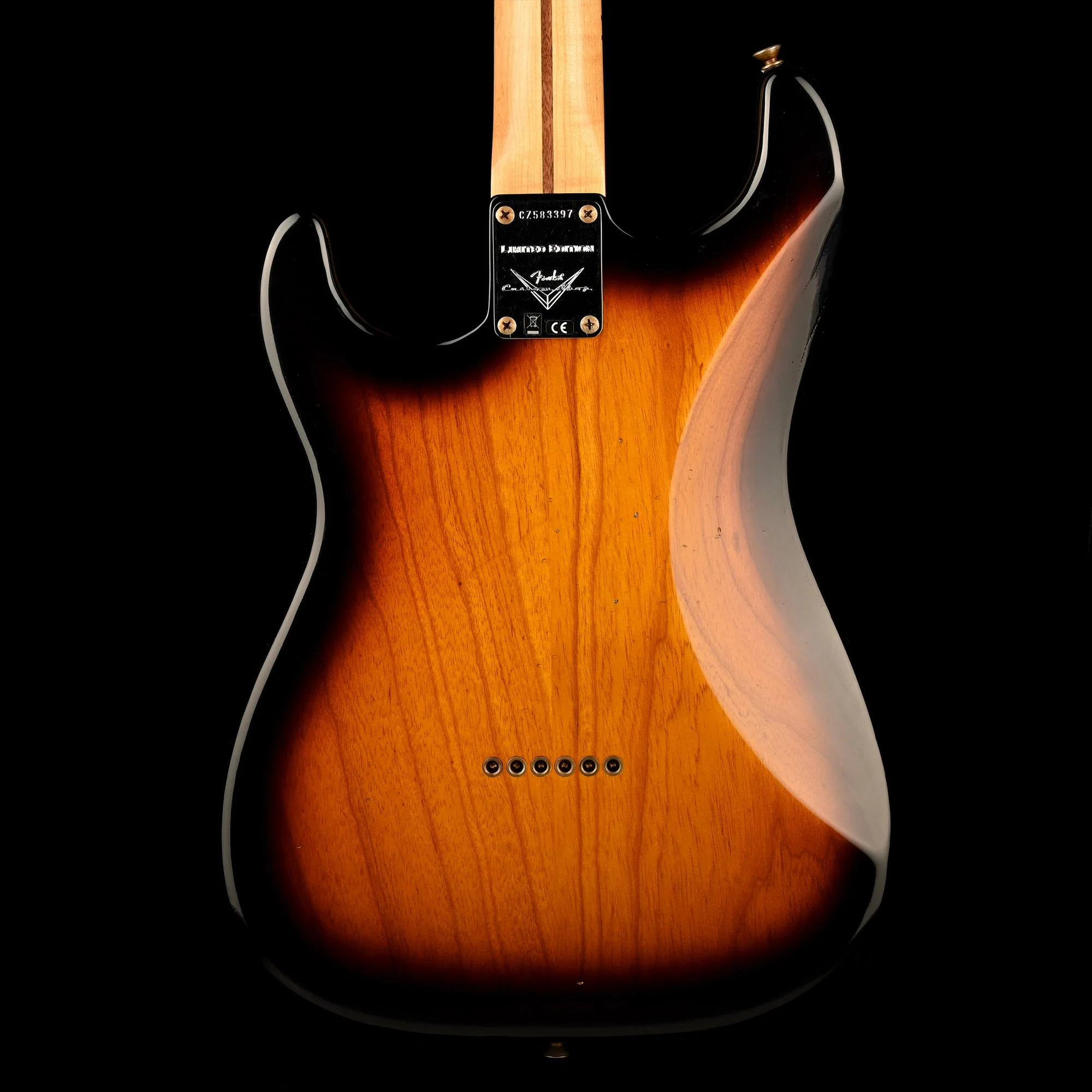 Fender Custom Shop 1957 Stratocaster Hardtail Journeyman Relic 2-Tone Sunburst - Image 13