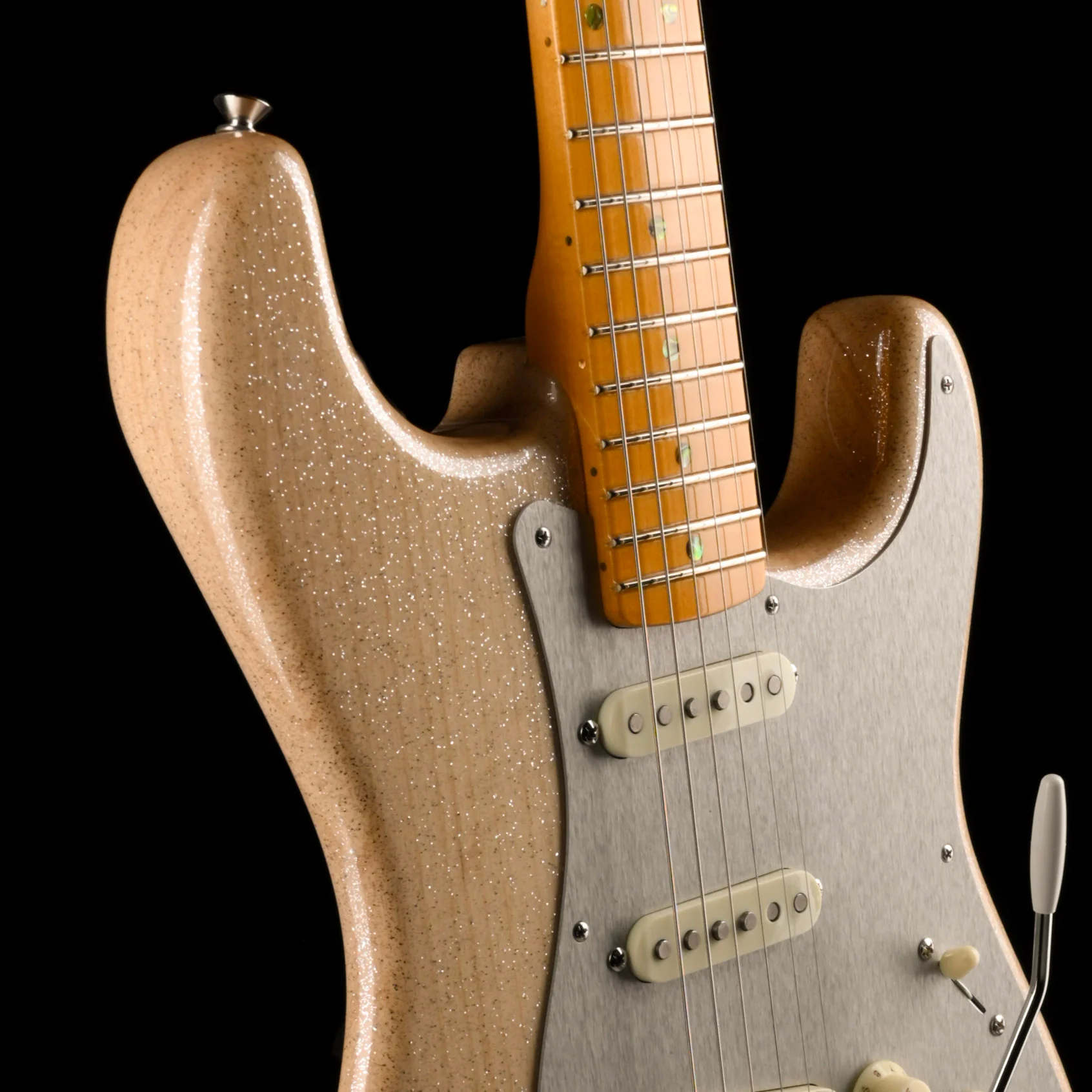 Fender Custom Shop 1957 Stratocaster NOS Santa Monica Sparkle Truetone Color Set With Case - Image 6