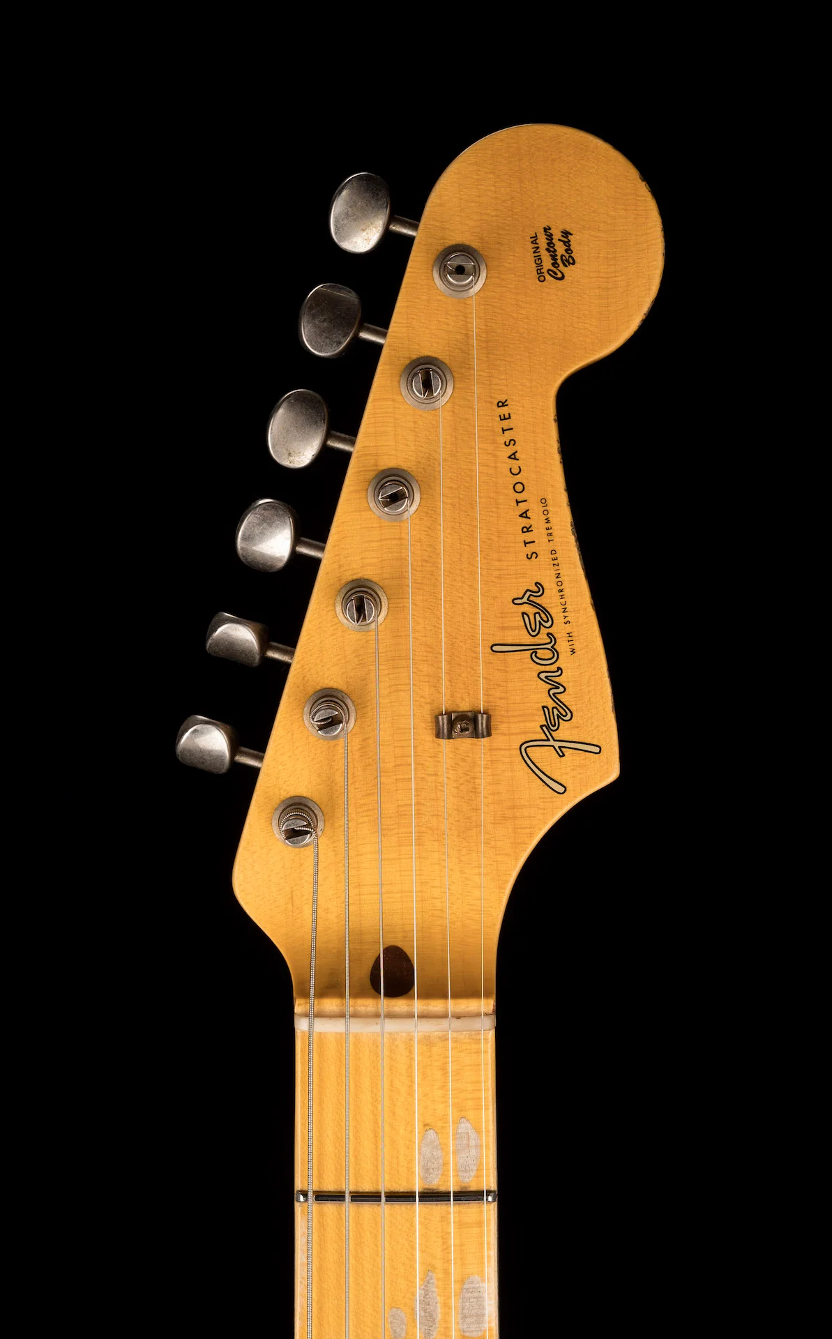 Fender Custom Shop 1957 Stratocaster Relic Faded Aged Daphne Blue Electric Guitar - Image 17