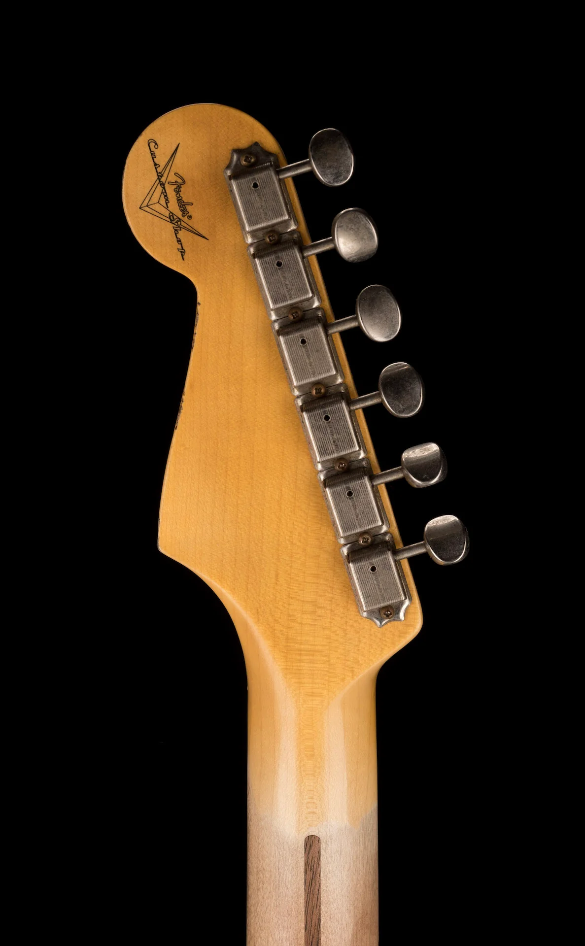 Fender Custom Shop 1957 Stratocaster Relic Faded Aged Daphne Blue Electric Guitar - Image 18
