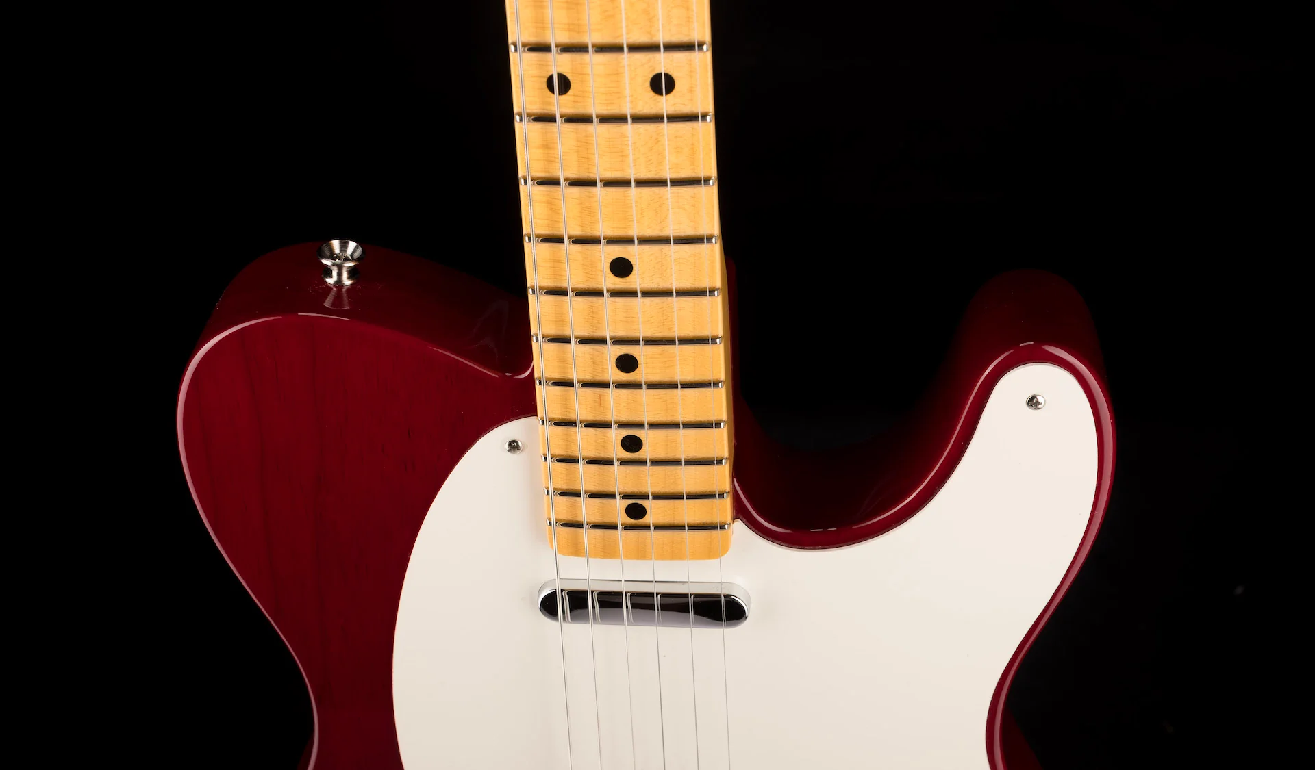 Fender Custom Shop 1957 Telecaster NOS Bing Cherry Transparent - Image 3