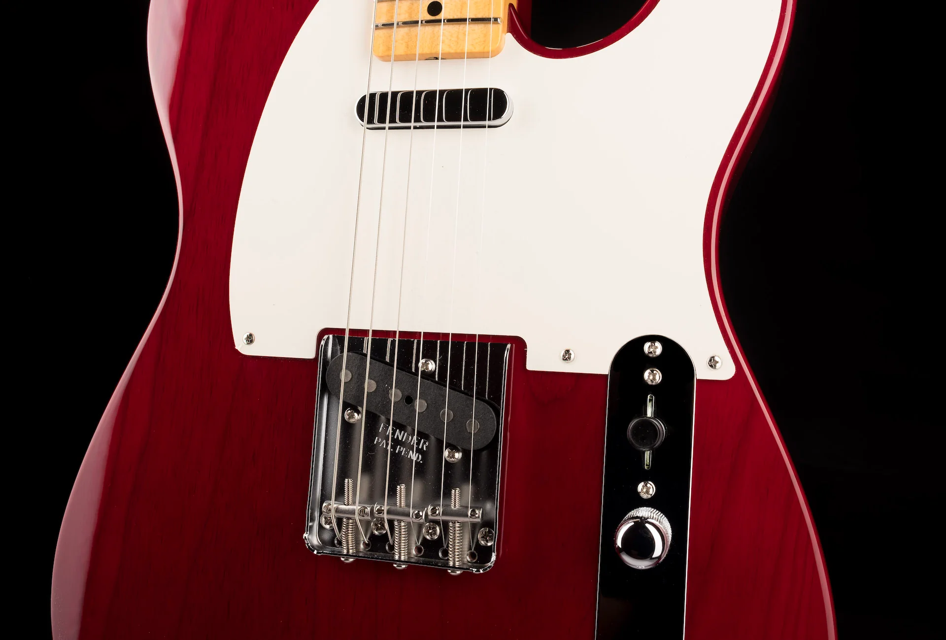 Fender Custom Shop 1957 Telecaster NOS Bing Cherry Transparent - Image 6