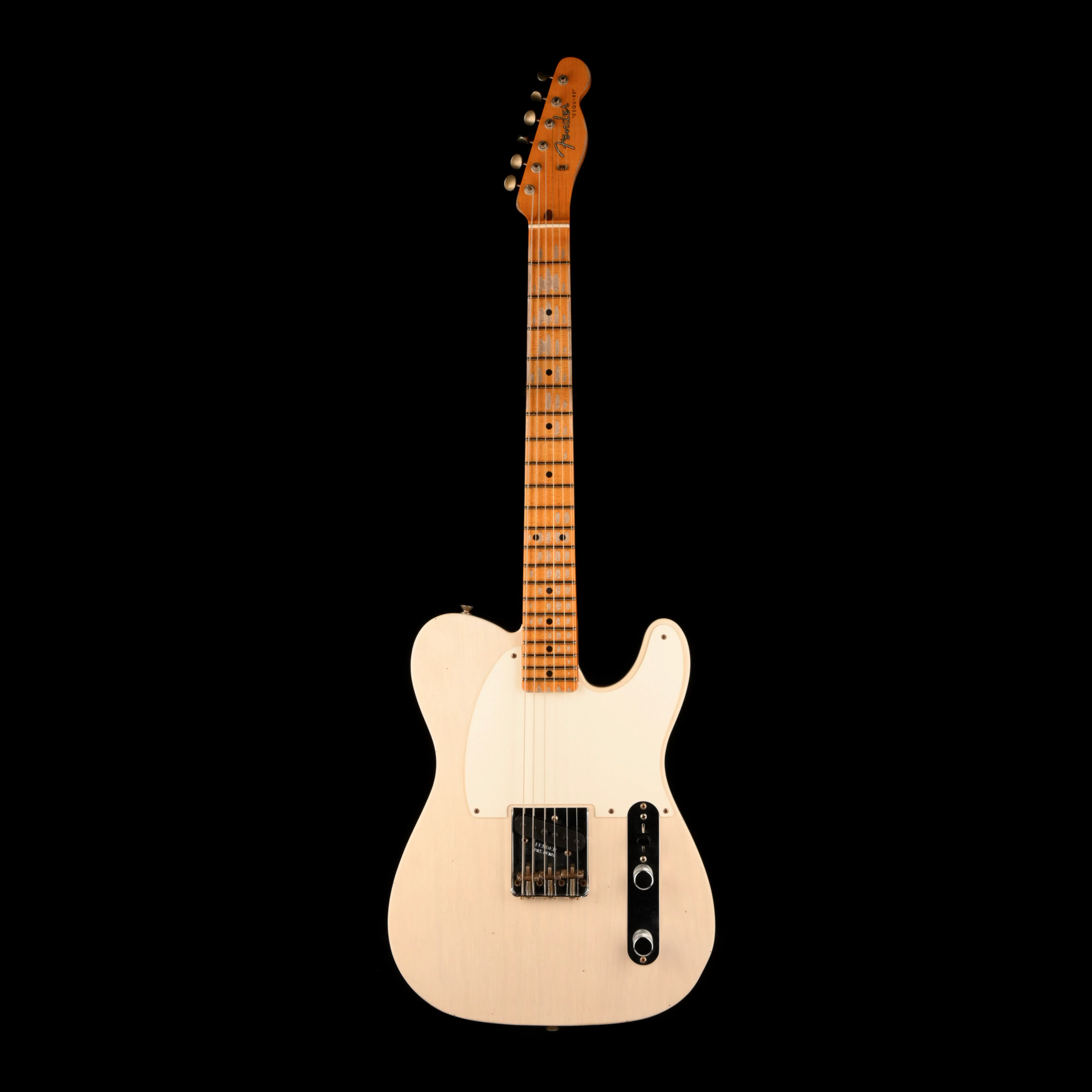 Fender Custom Shop 1958 Esquire Journeyman Relic Ash Aged White Blonde - Image 2